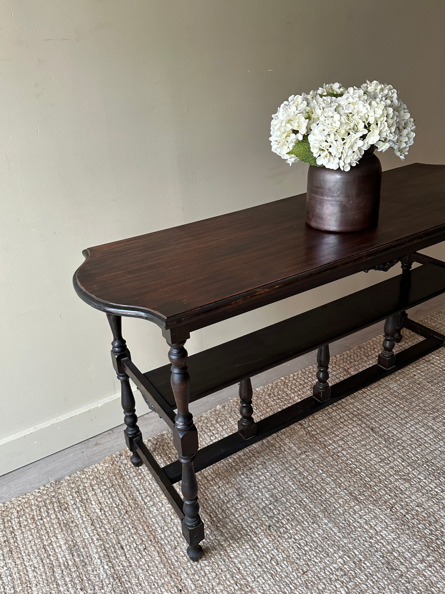 Pine sofa table