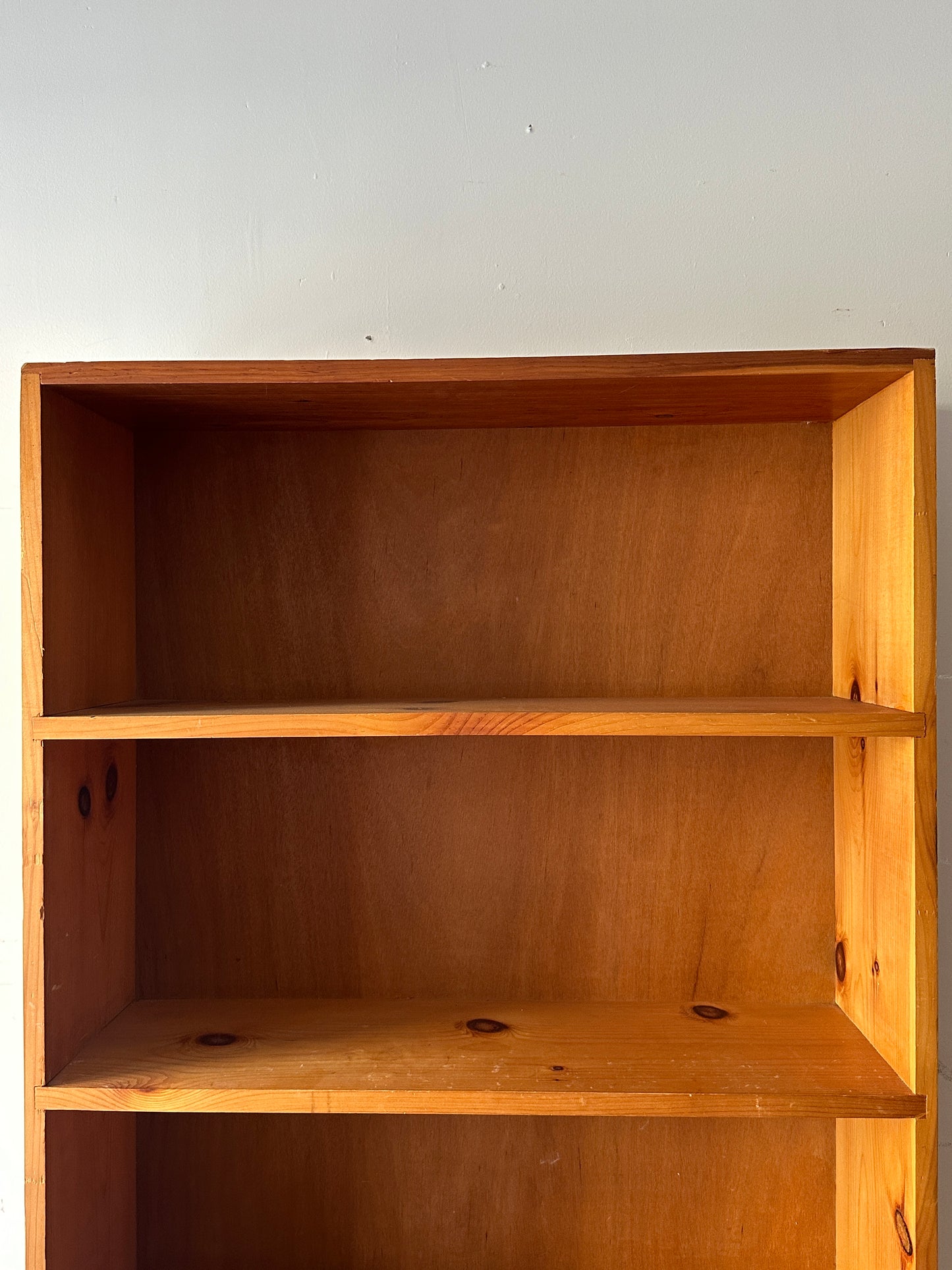 Pine shelves