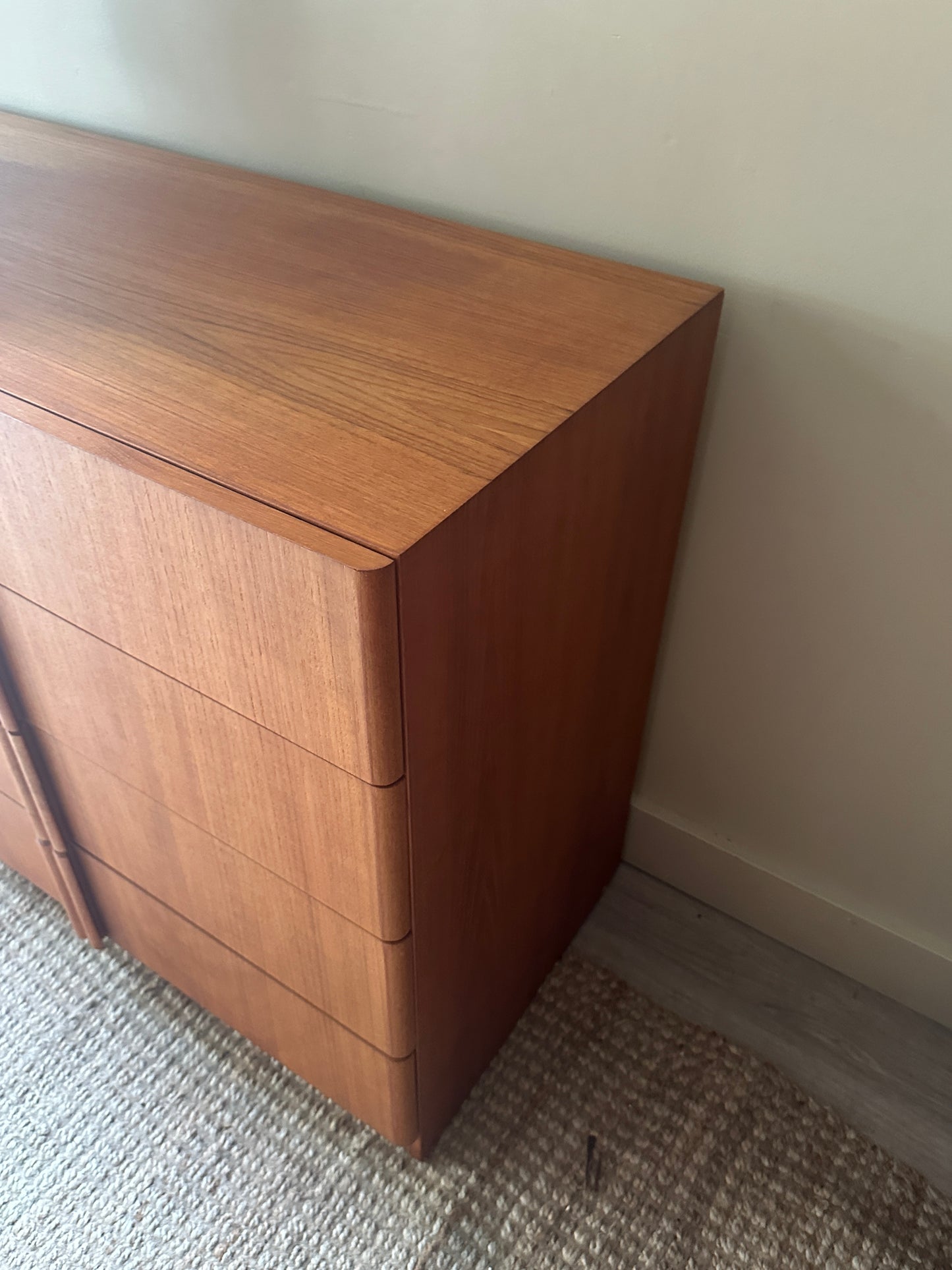 Danish teak dresser