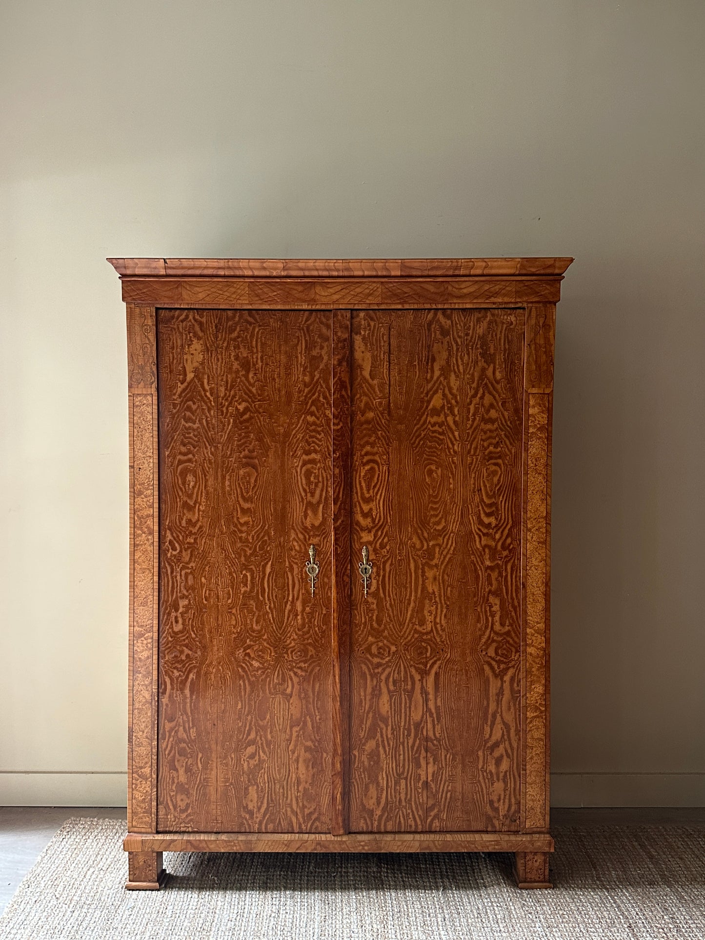 Burl armoire