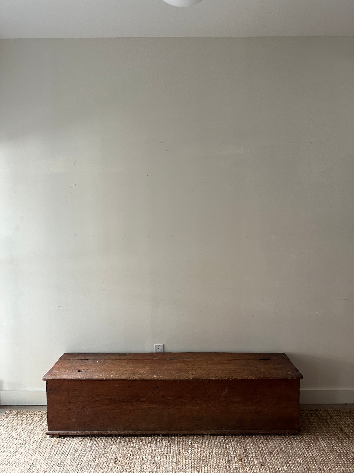Early American storage bench