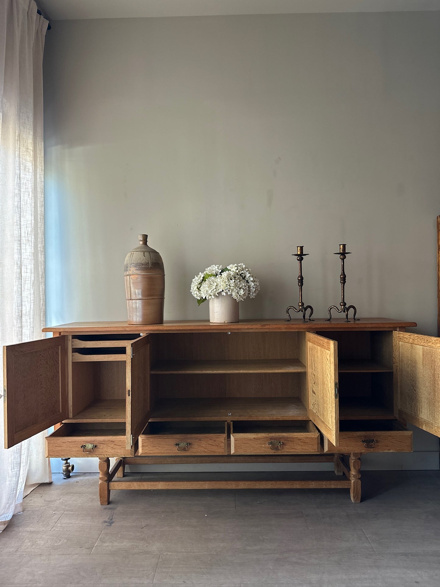 Henning Kjaernulf oak sideboard
