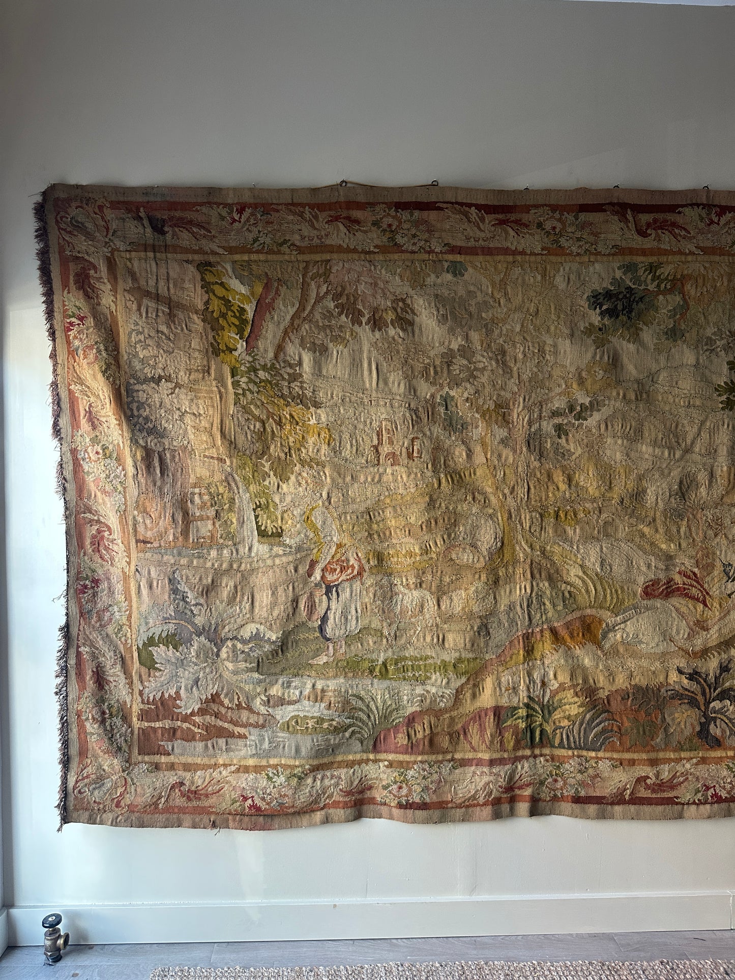19th c. French tapestry