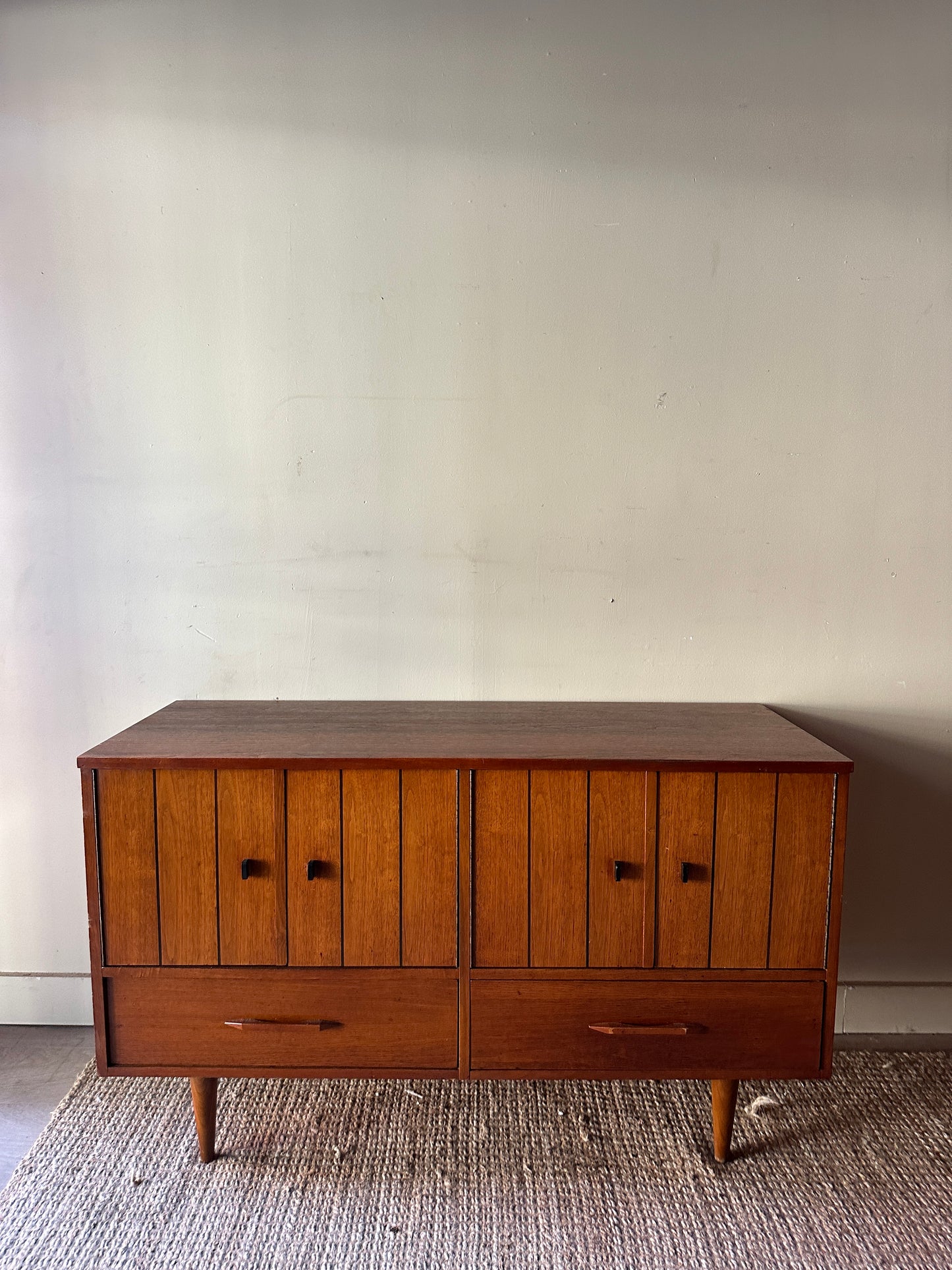 Walnut console
