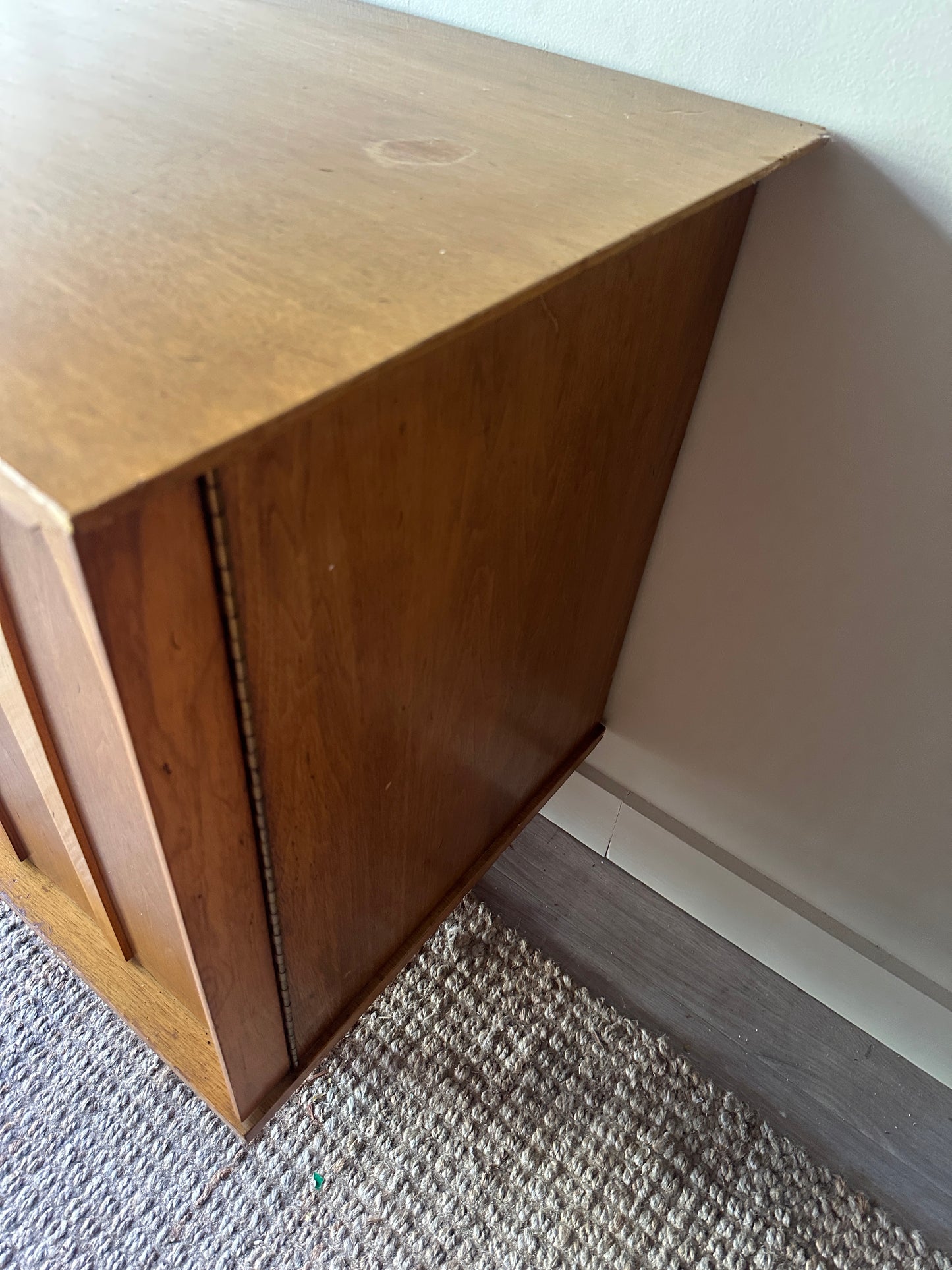 Young Manufacturing blonde credenza