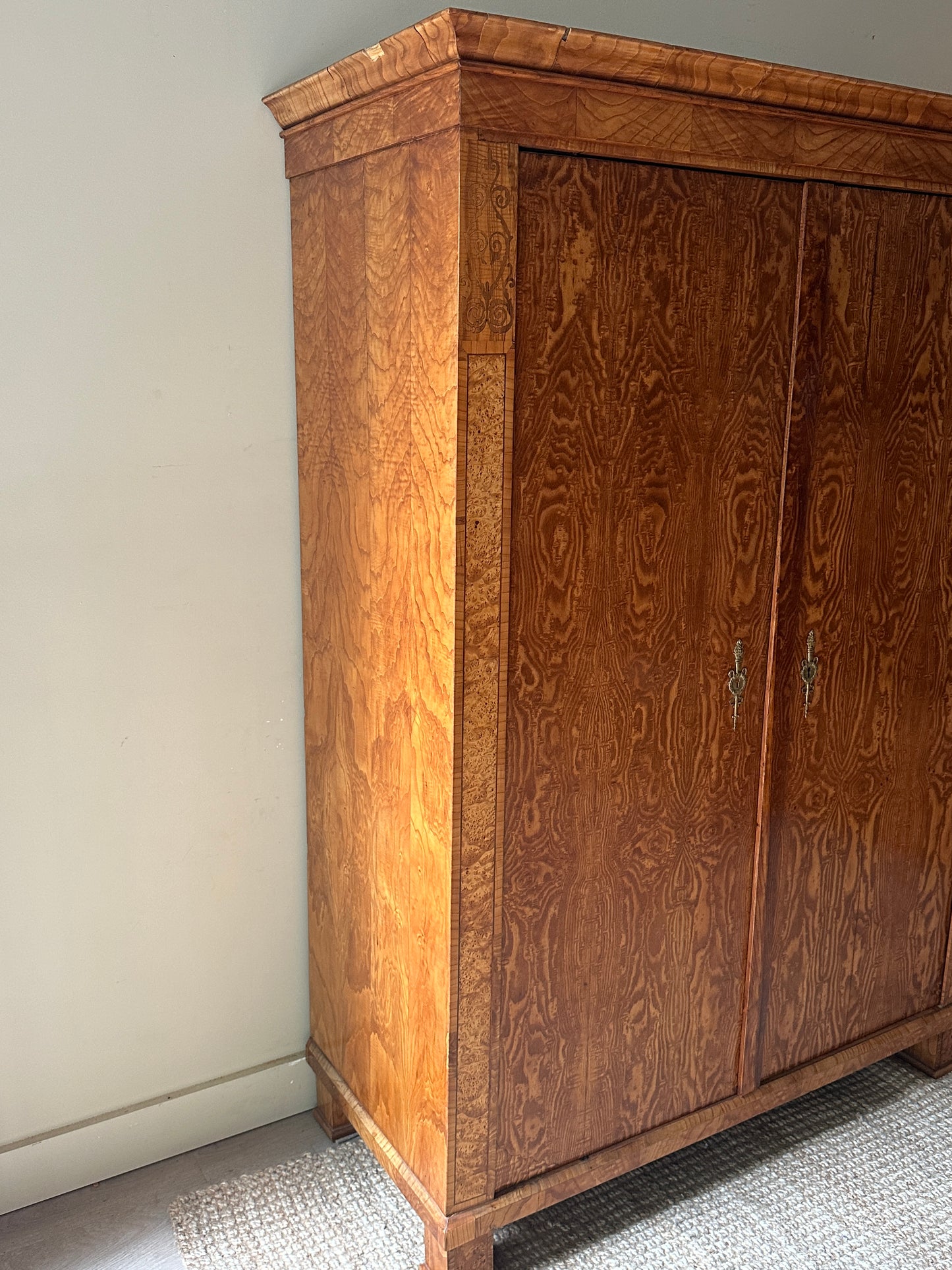 Burl armoire