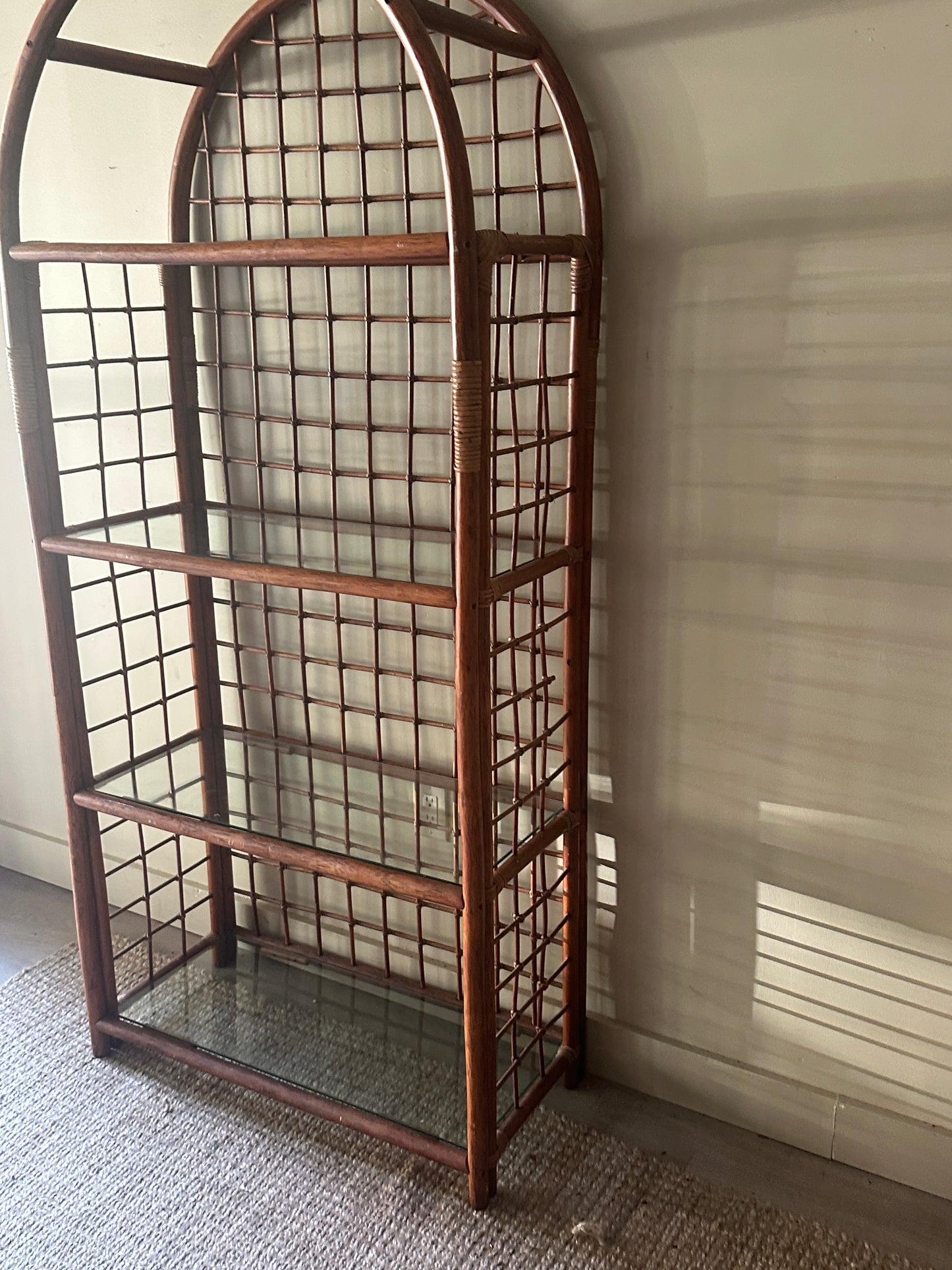 Bamboo shelf