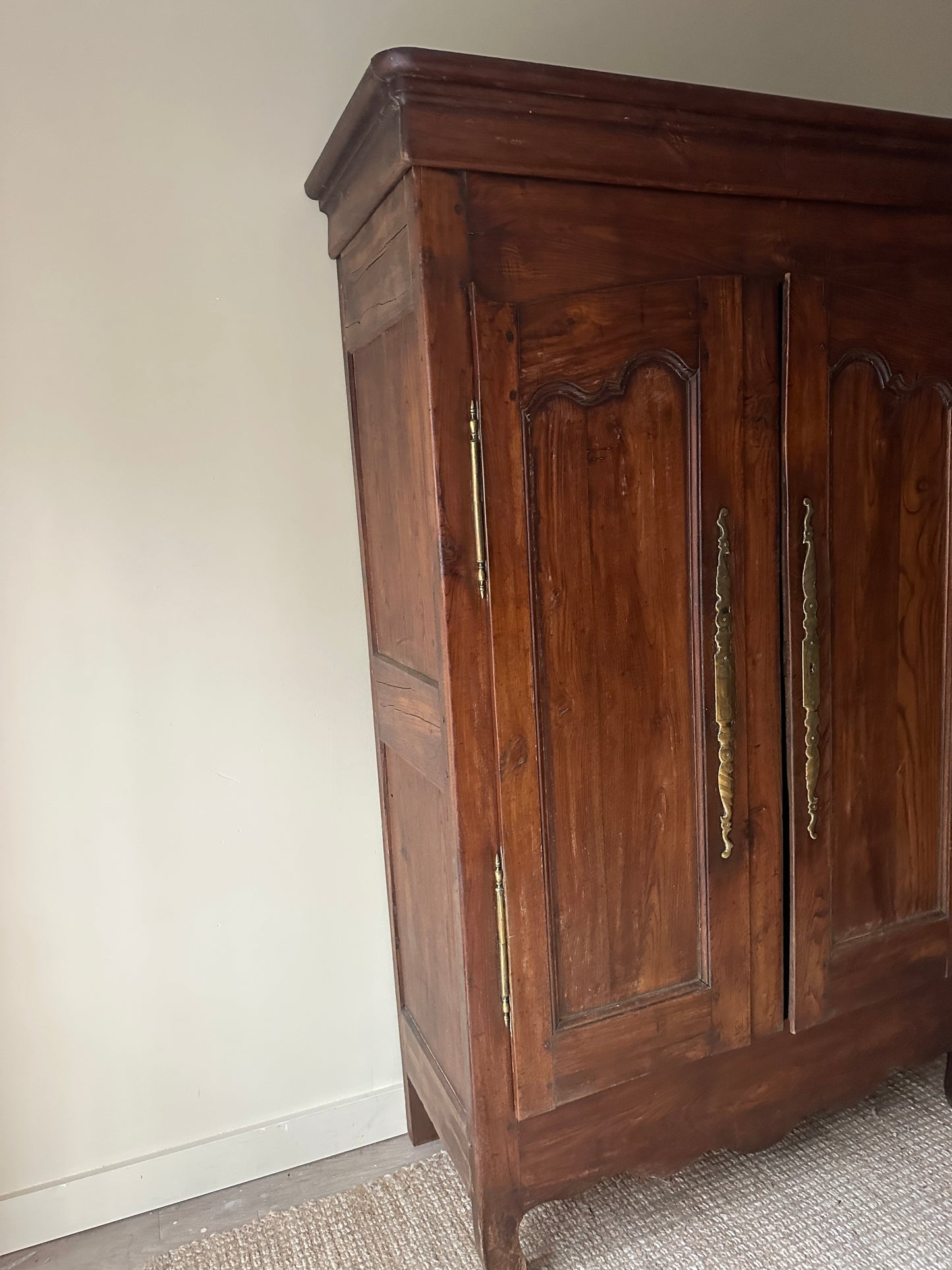 French carved cabinet