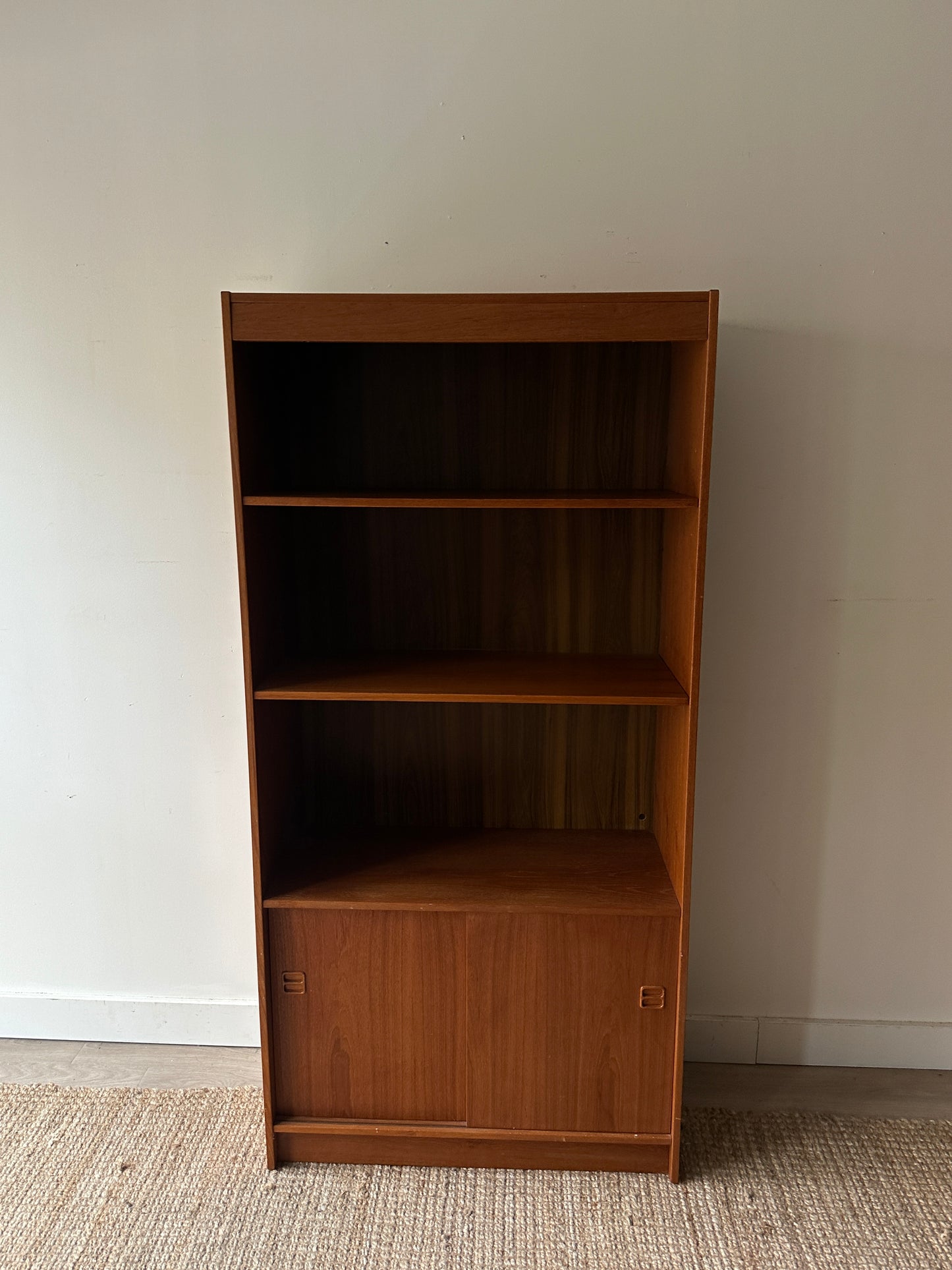 Teak bookcase