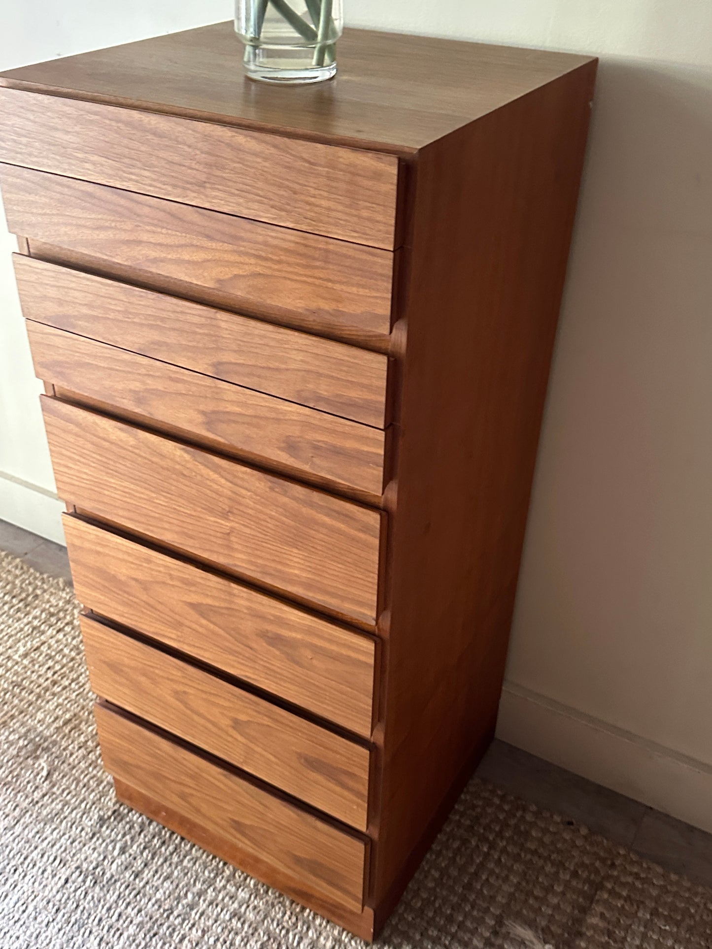 Teak lingerie dresser