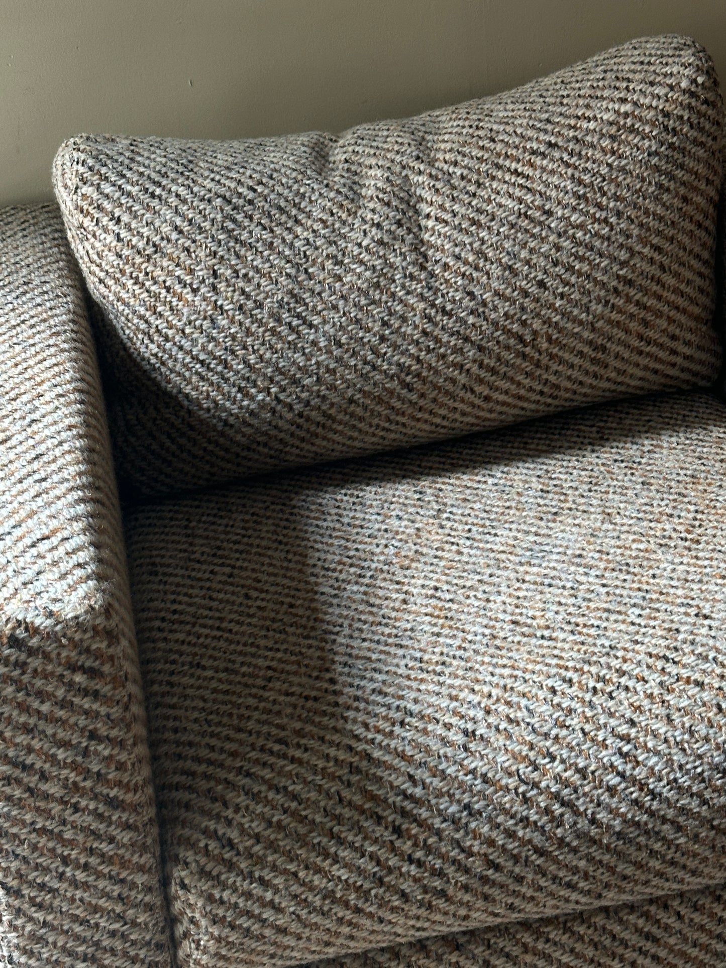 Wool armchair