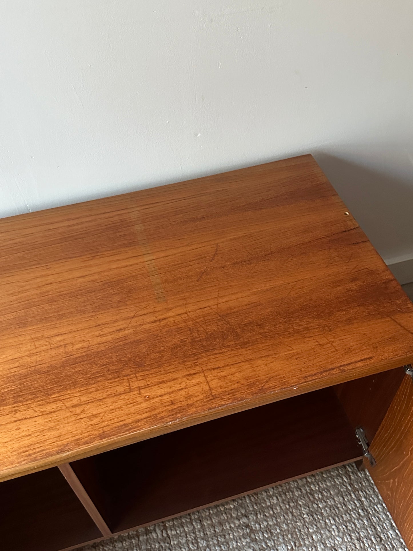 Teak console