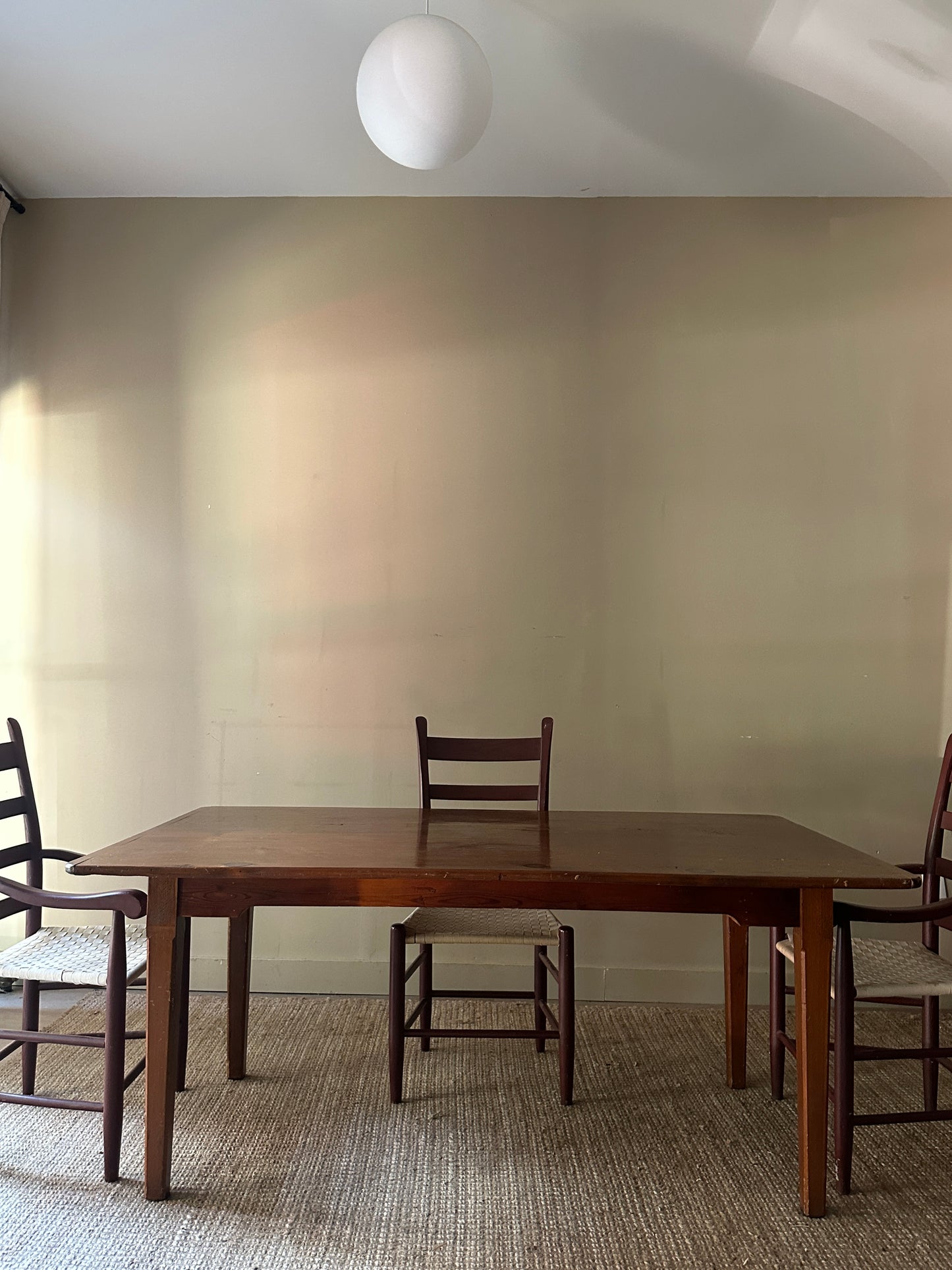 Pine dining table