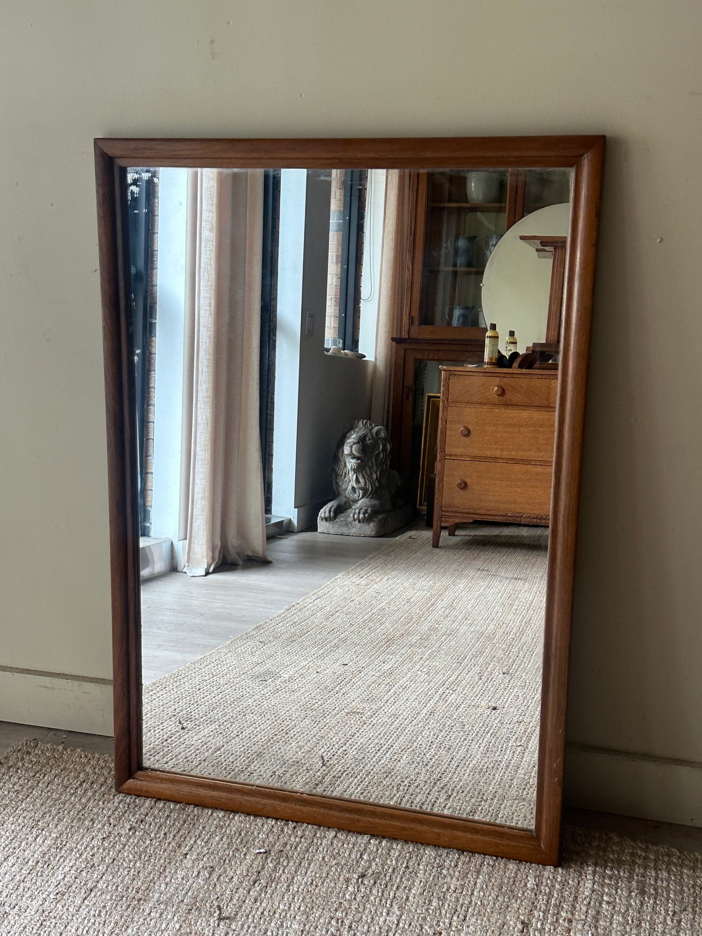 Walnut mirror