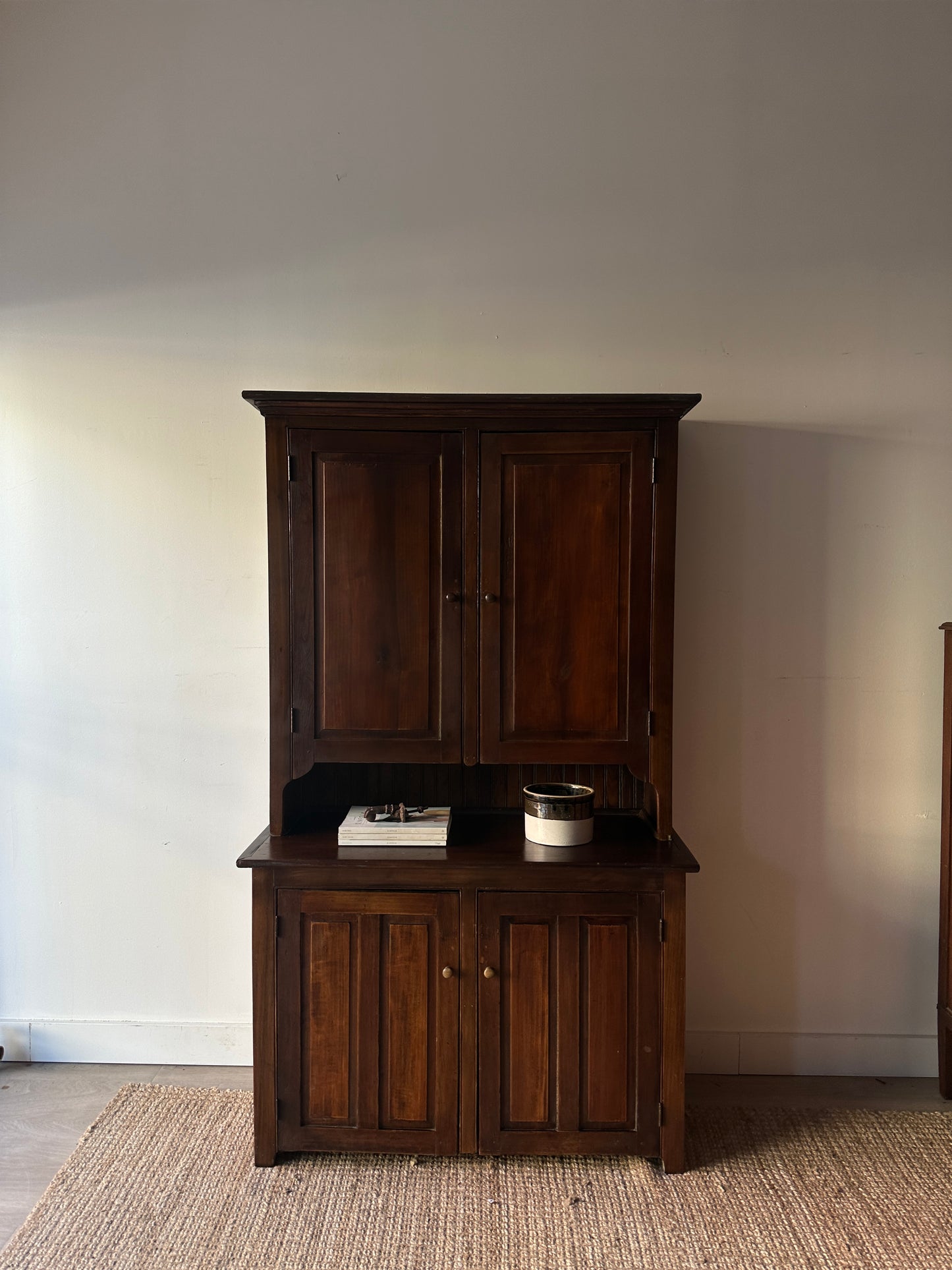 Walnut hutch