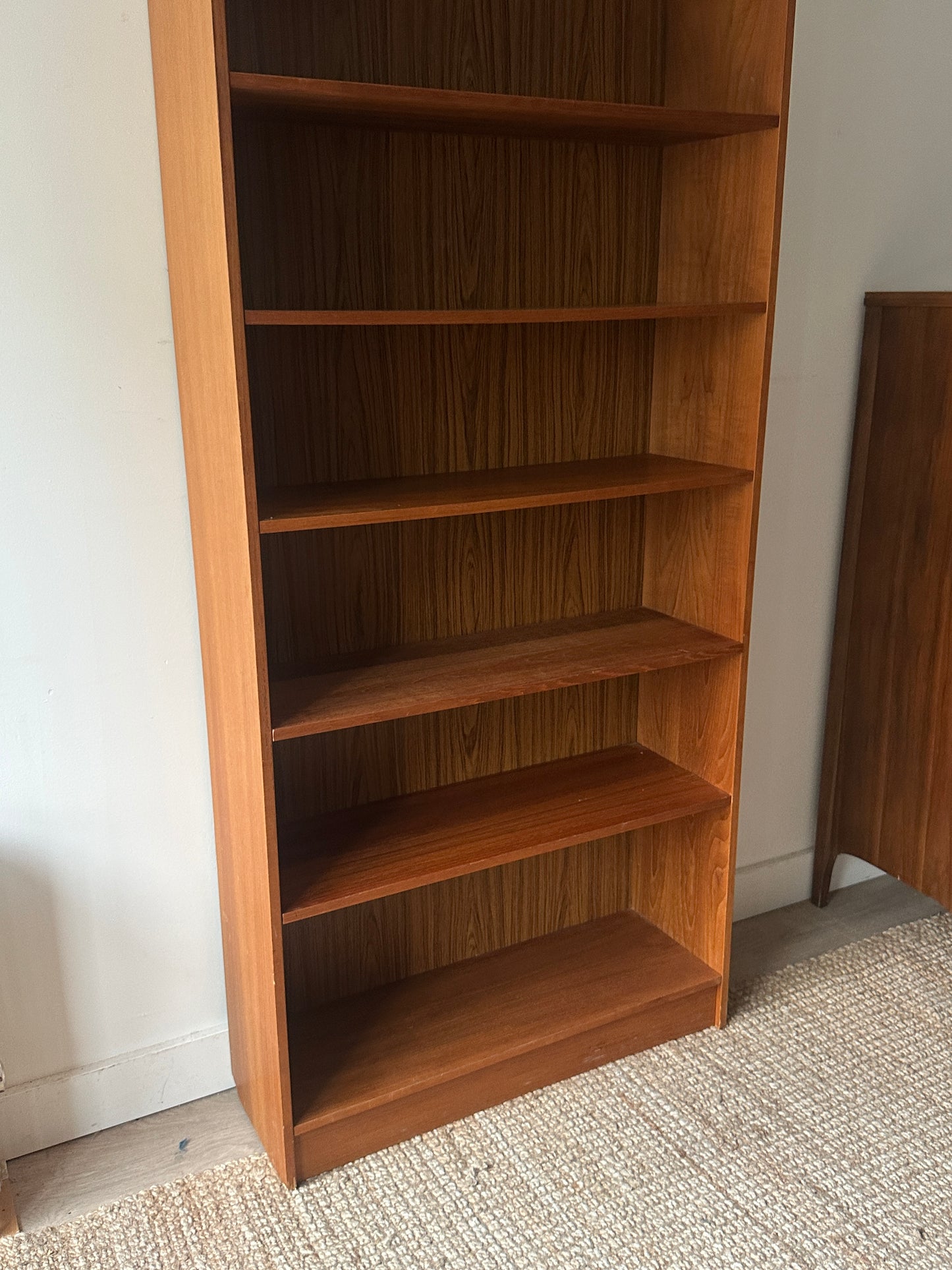 Teak bookcase