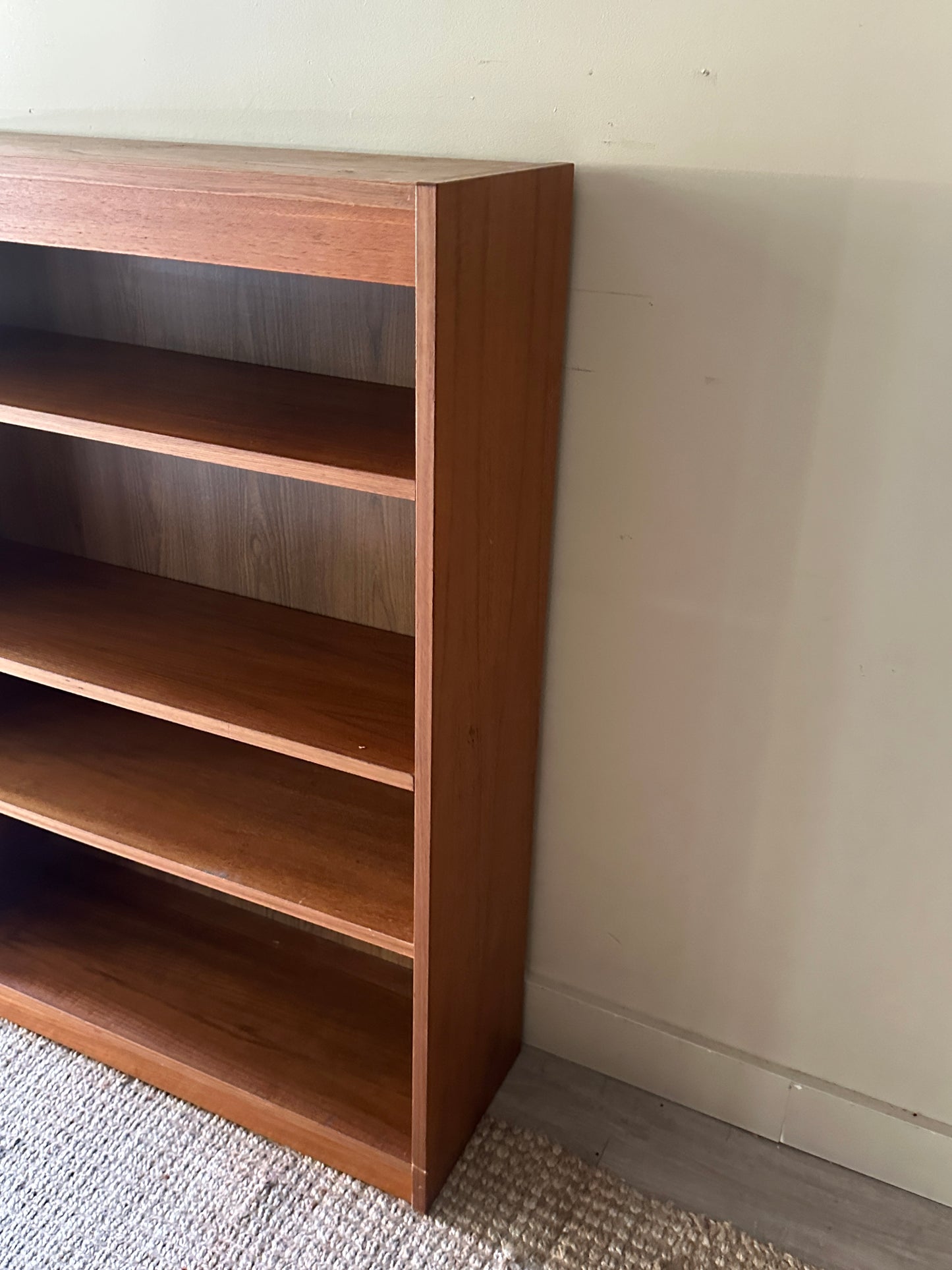 Teak bookshelf