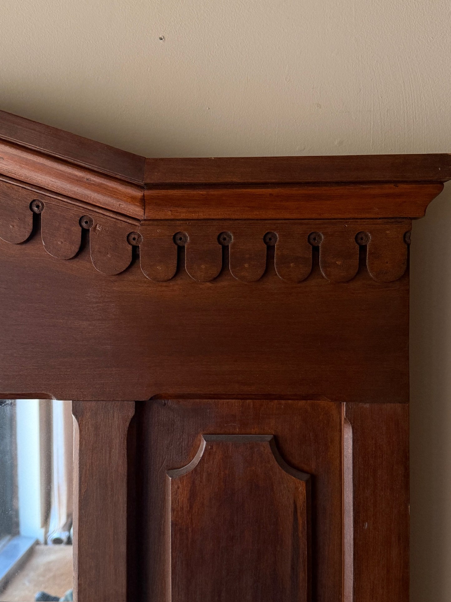 Victorian pine server