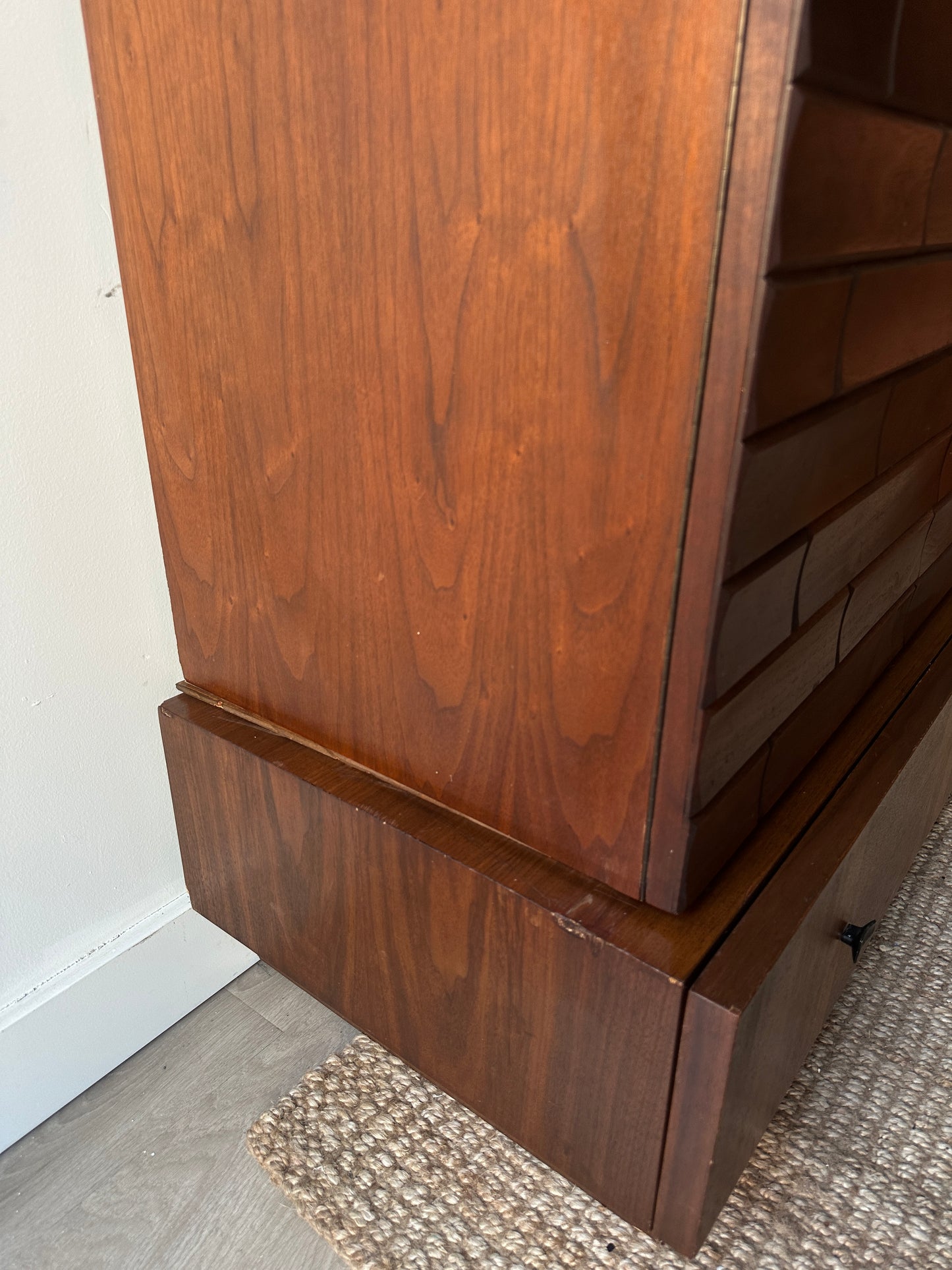 Walnut armoire