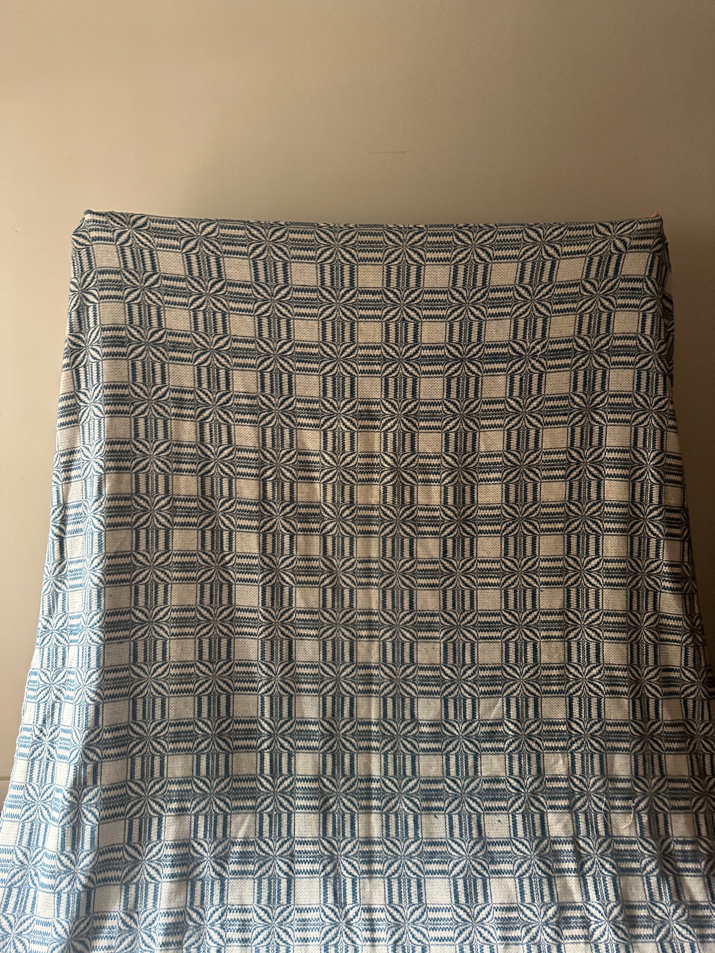 Wool coverlet