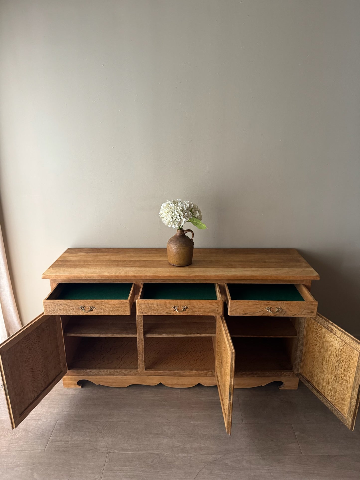 Hundstrup Danish oak sideboard