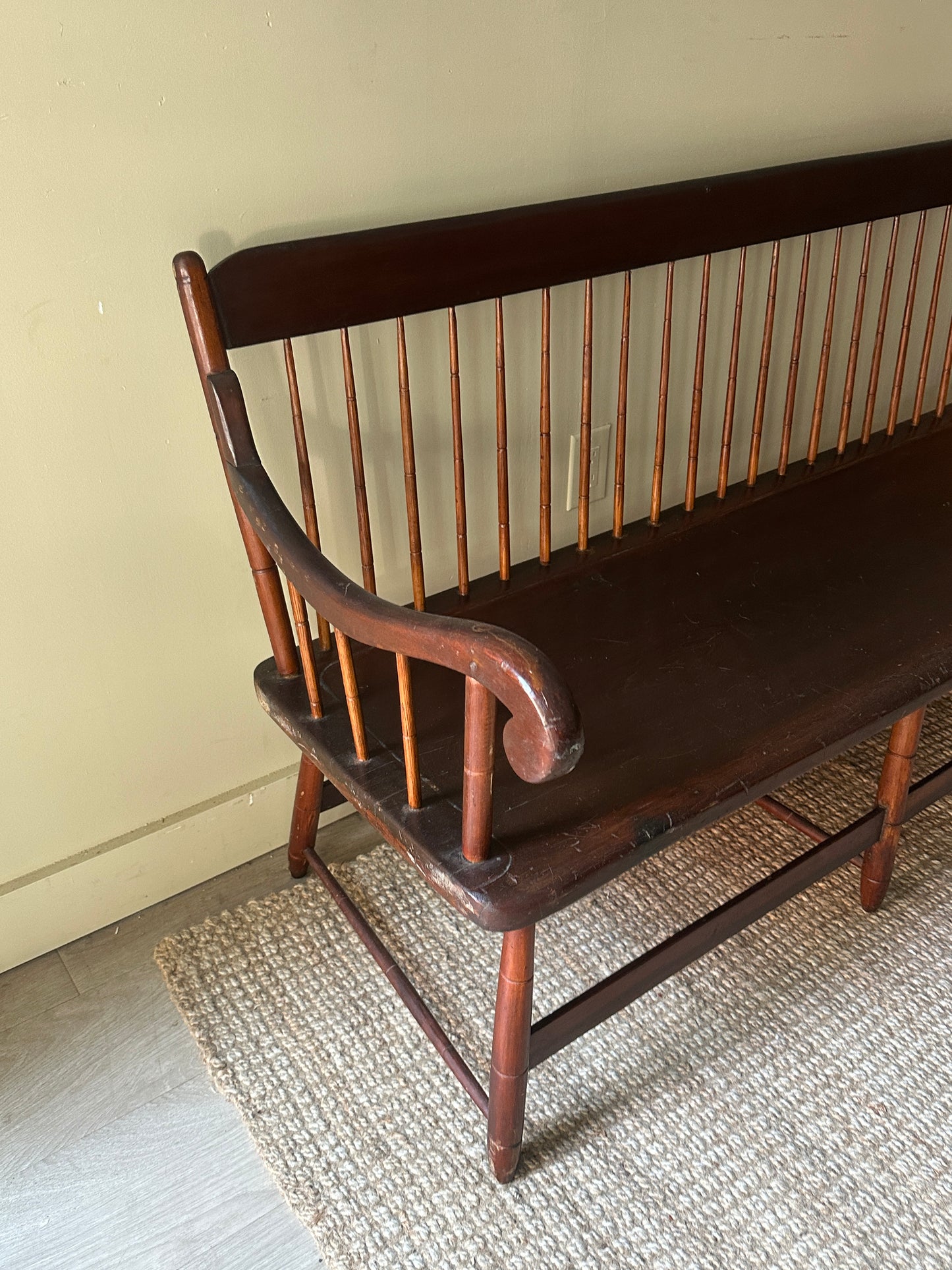 Pine bench
