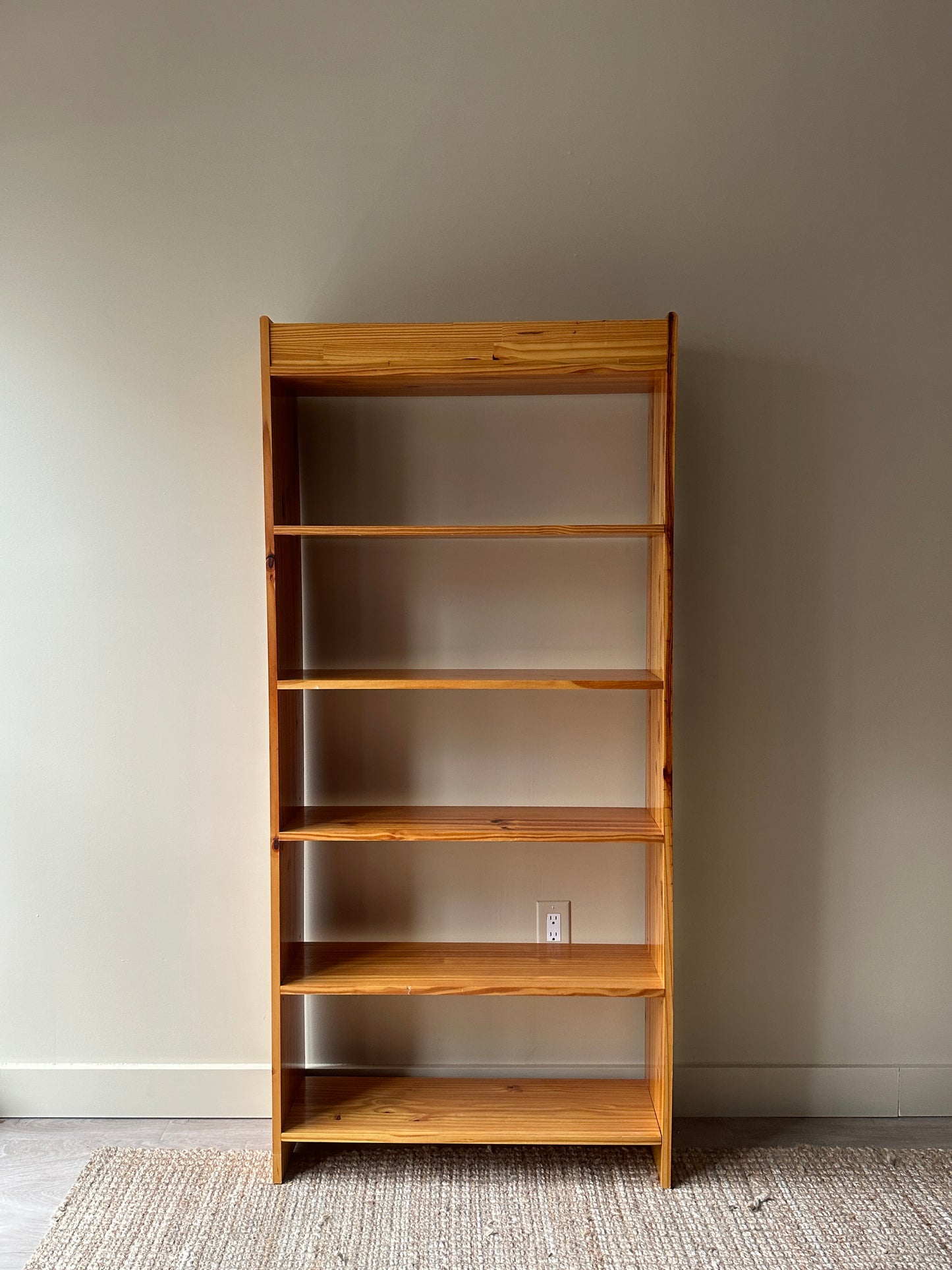 Pine bookshelf