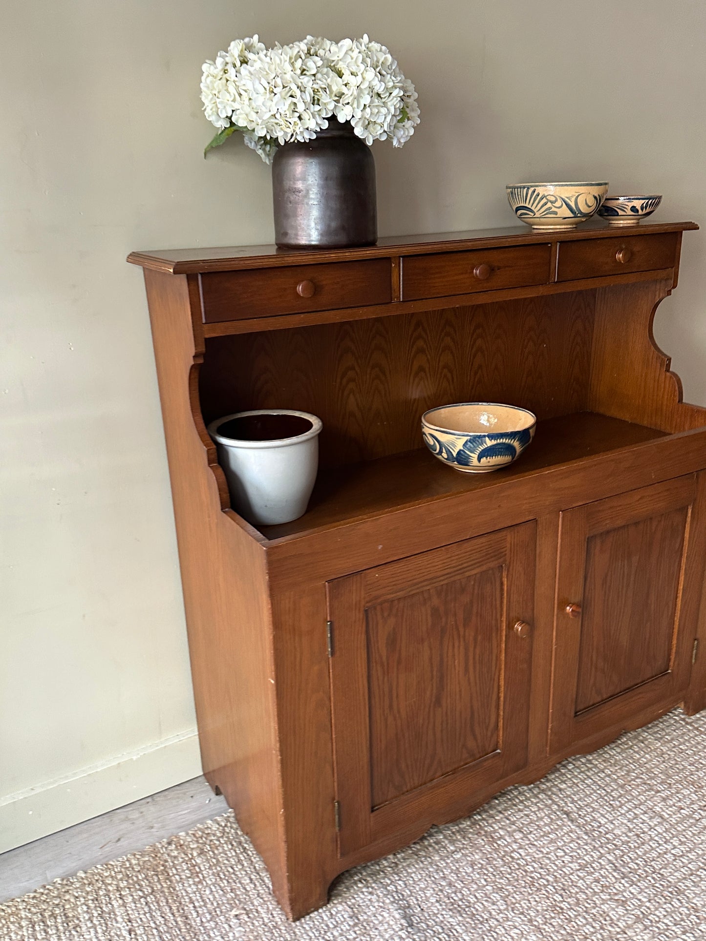 Pine jelly cupboard