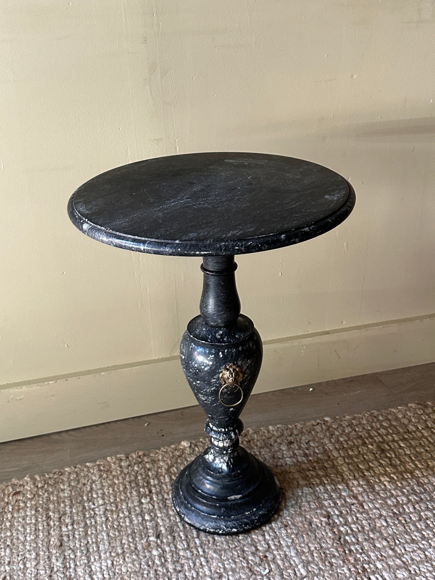 Marble pedestal