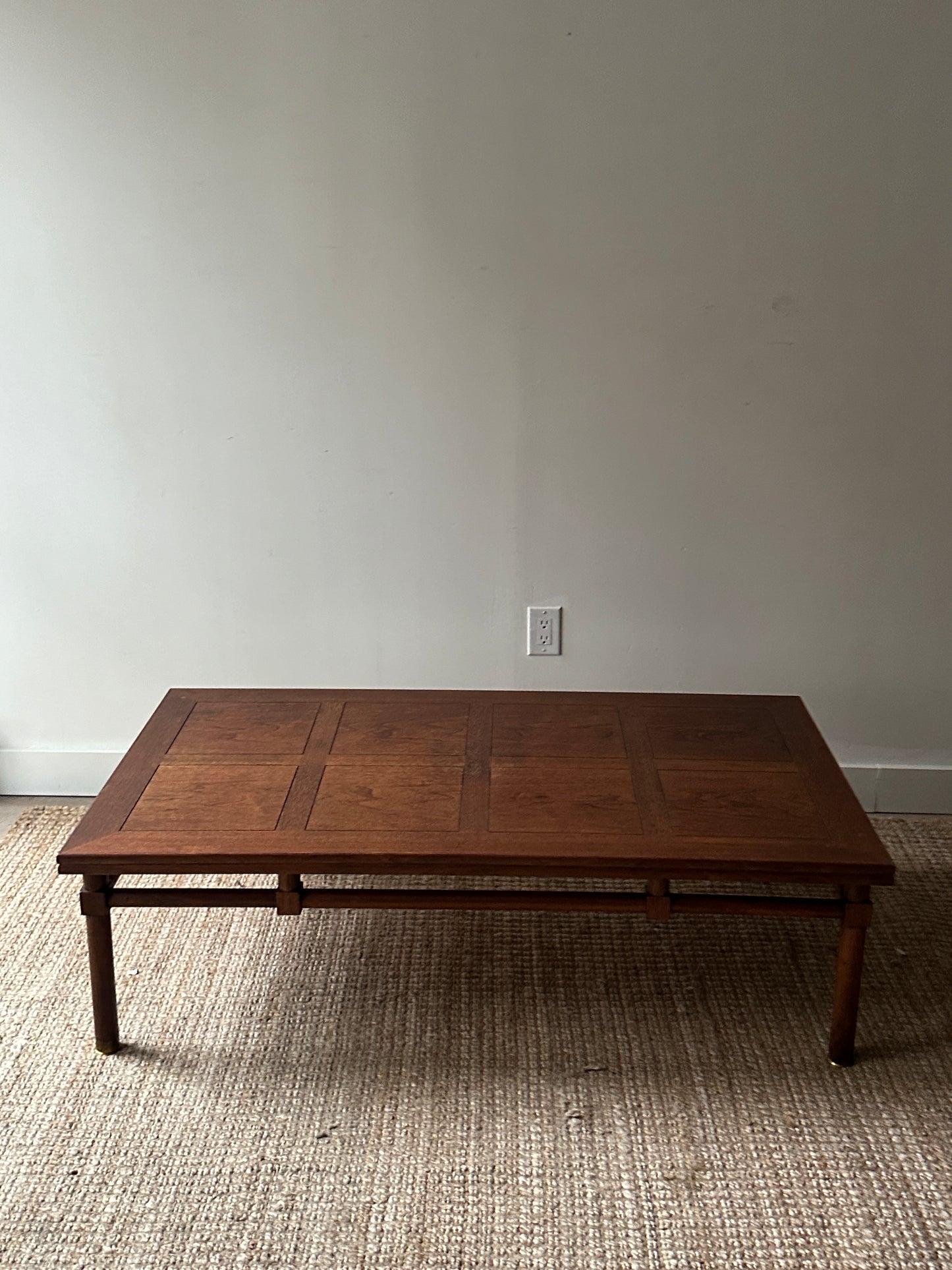 Walnut coffee table