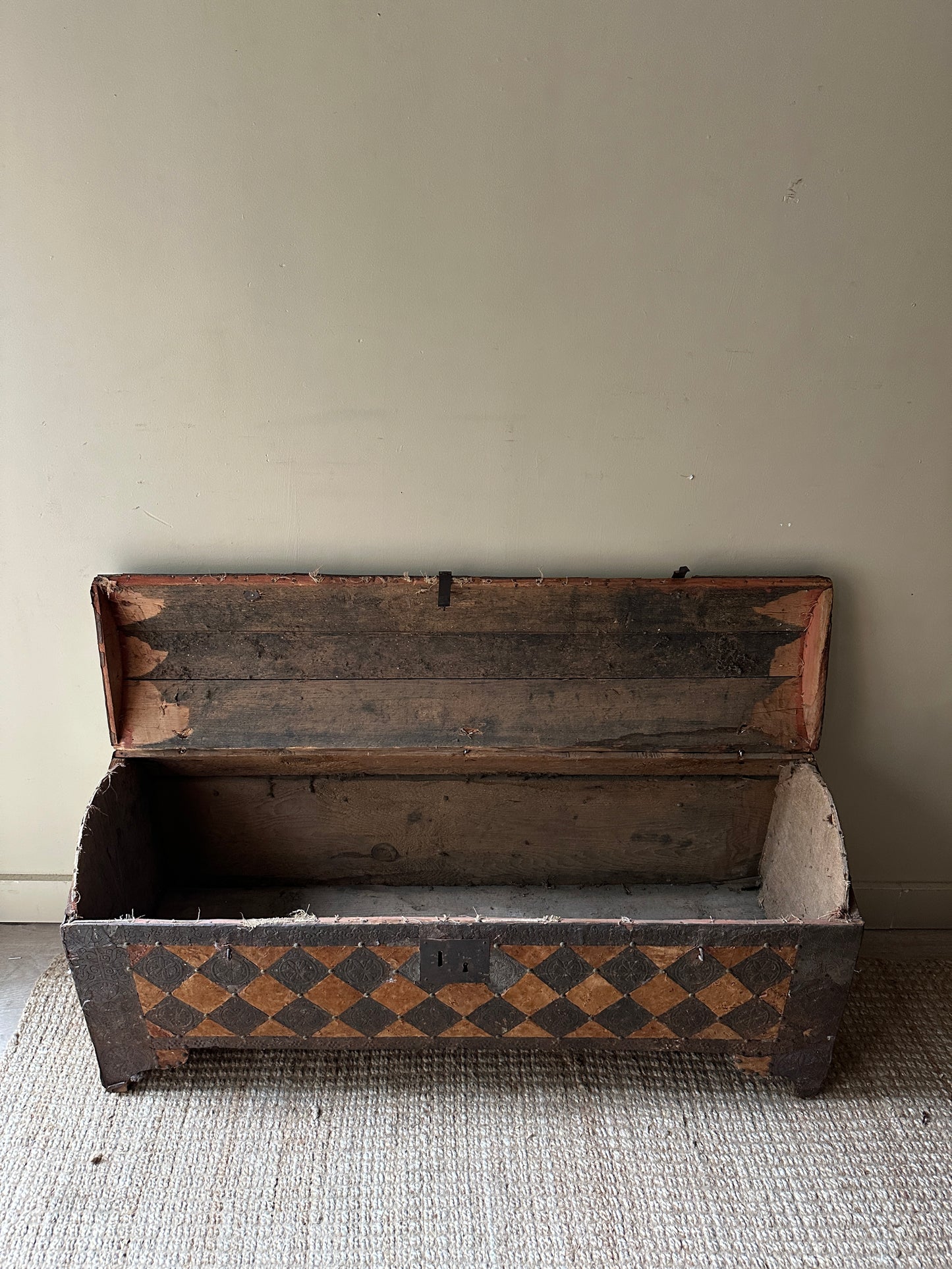 Italian metal chest