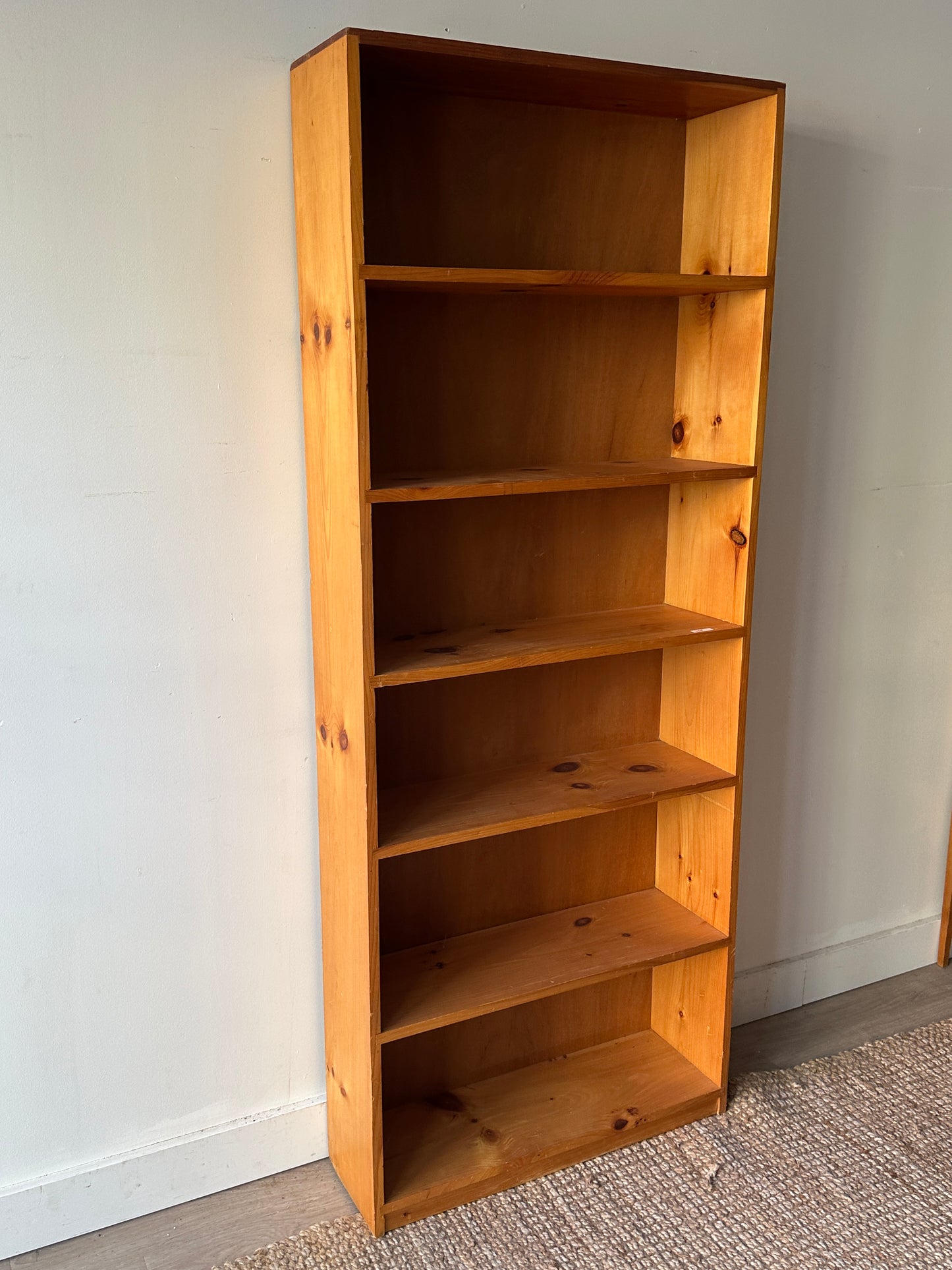 Pine shelves