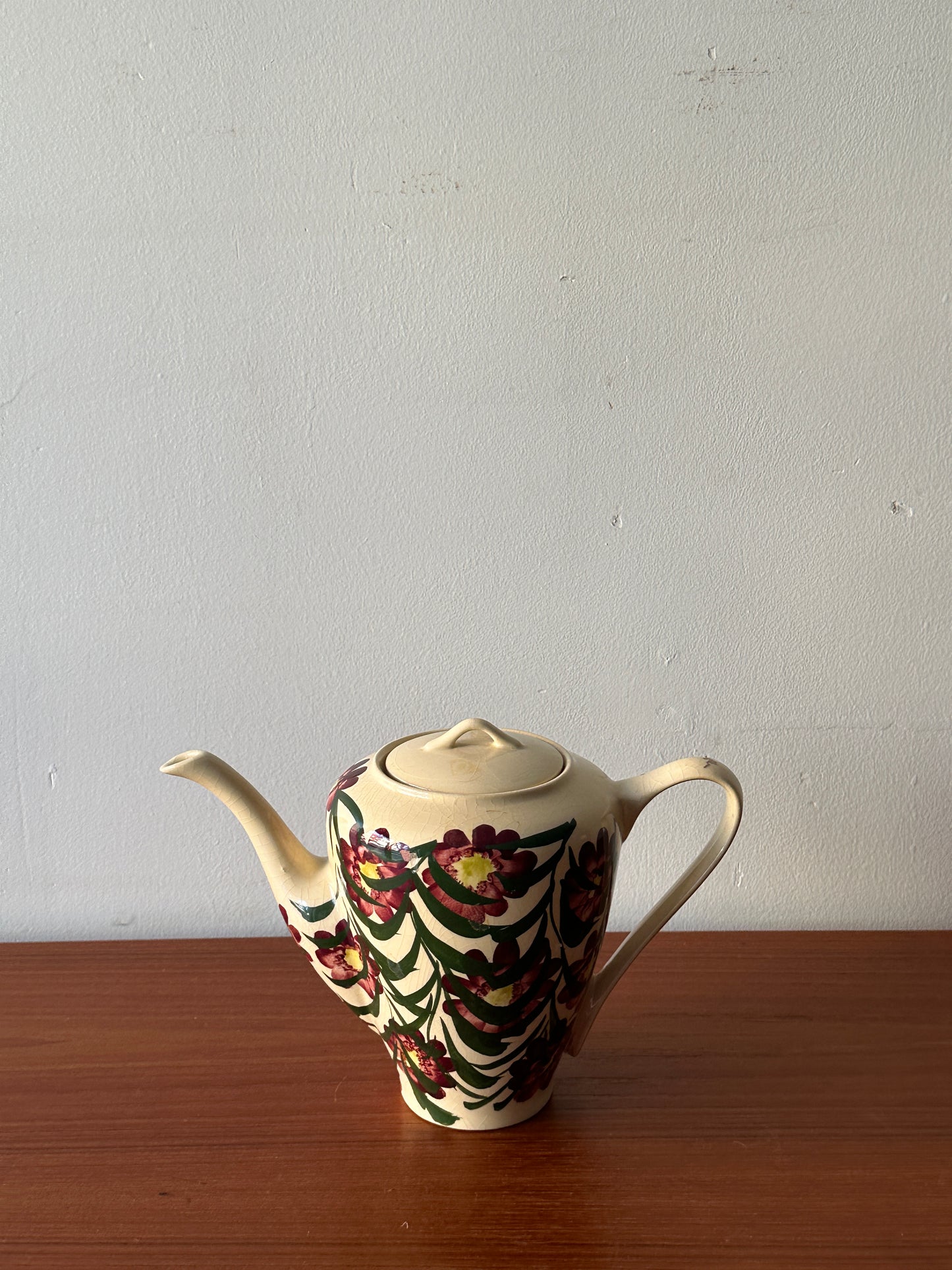Floral teapot
