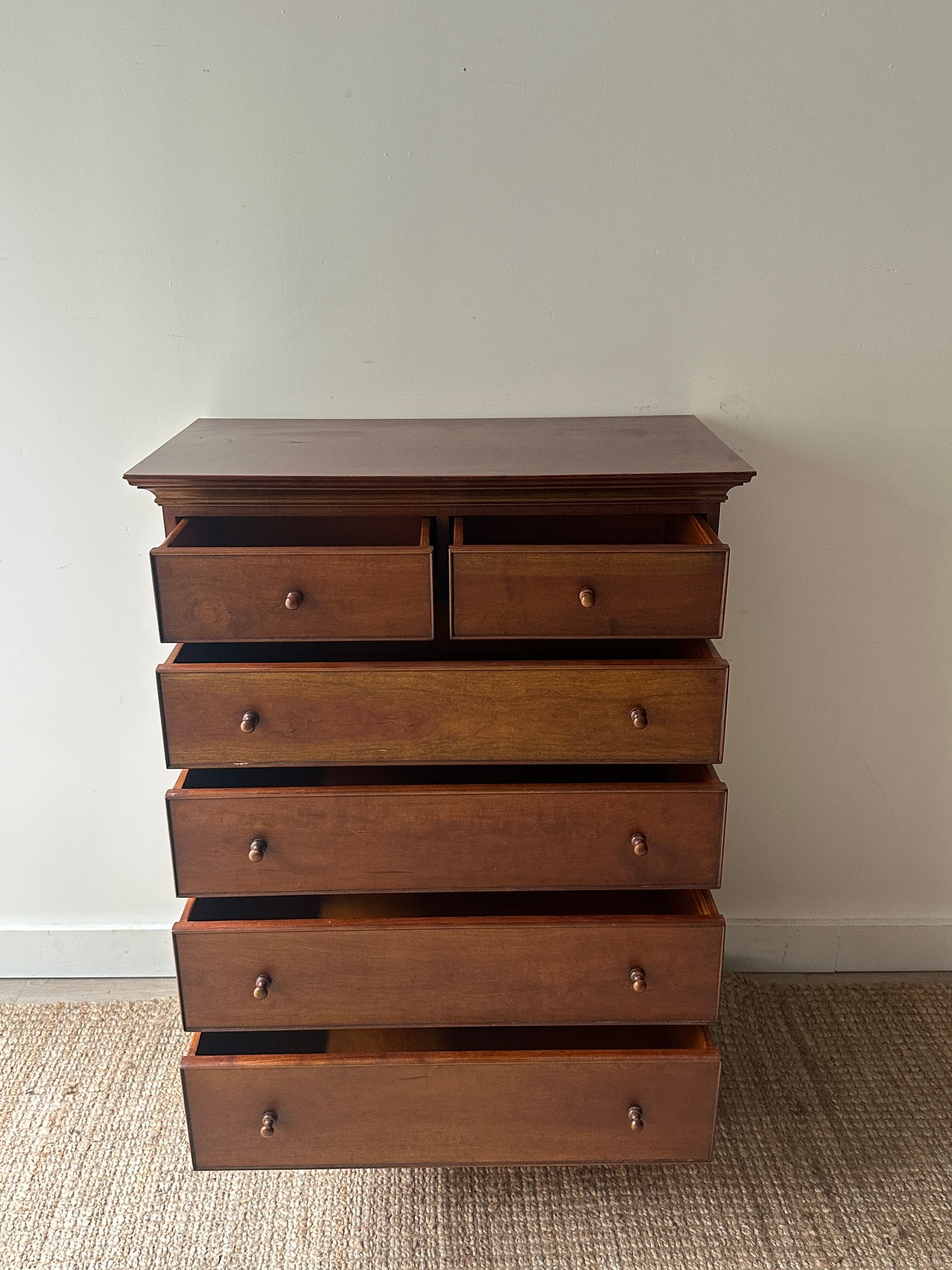 William Draper cherry tallboy