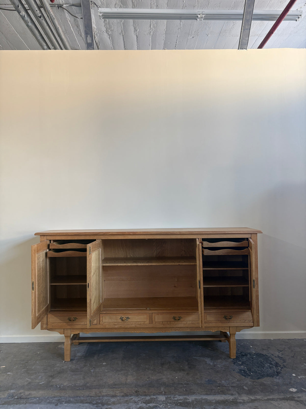 Danish oak sideboard