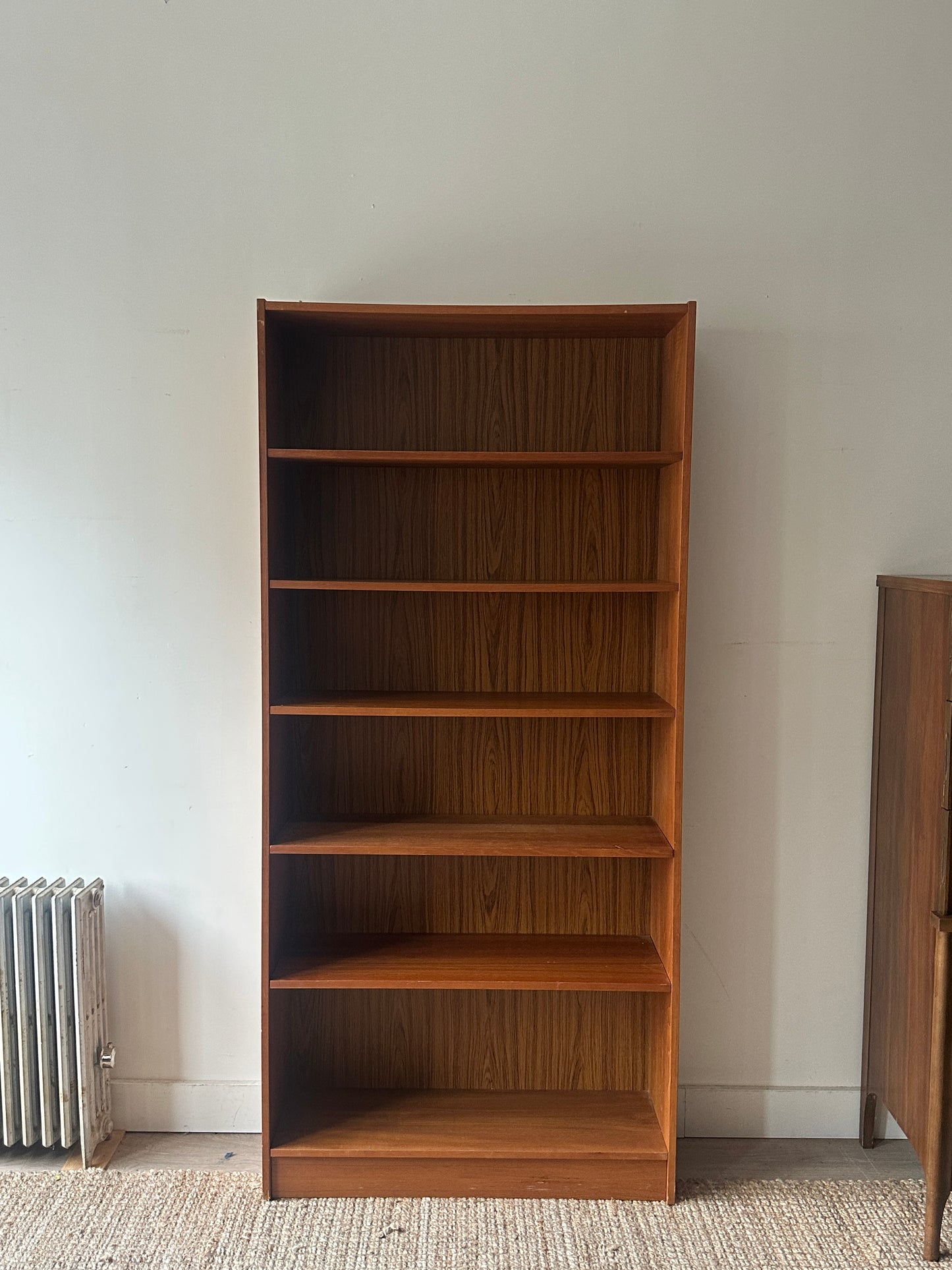 Teak bookcase