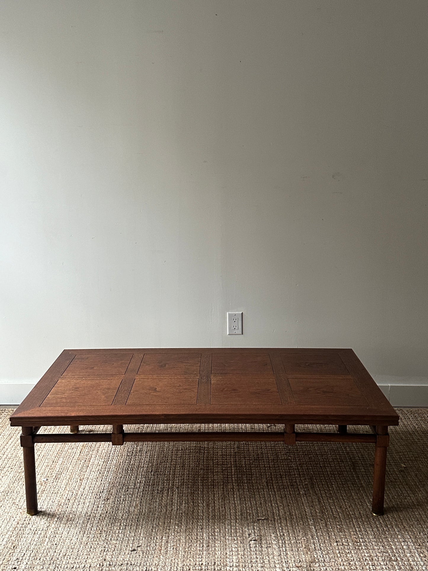 Walnut coffee table