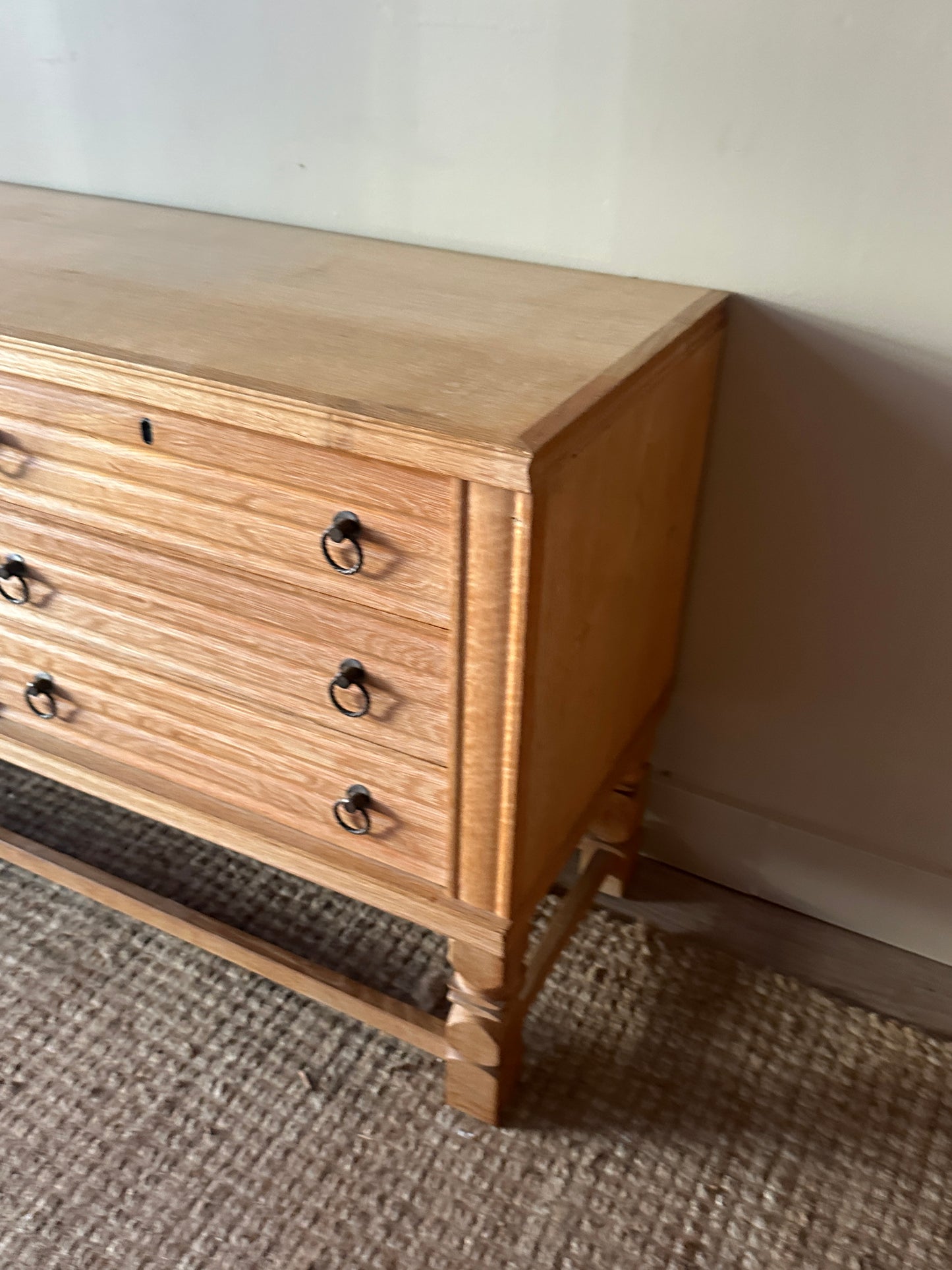 Danish white oak cabinet