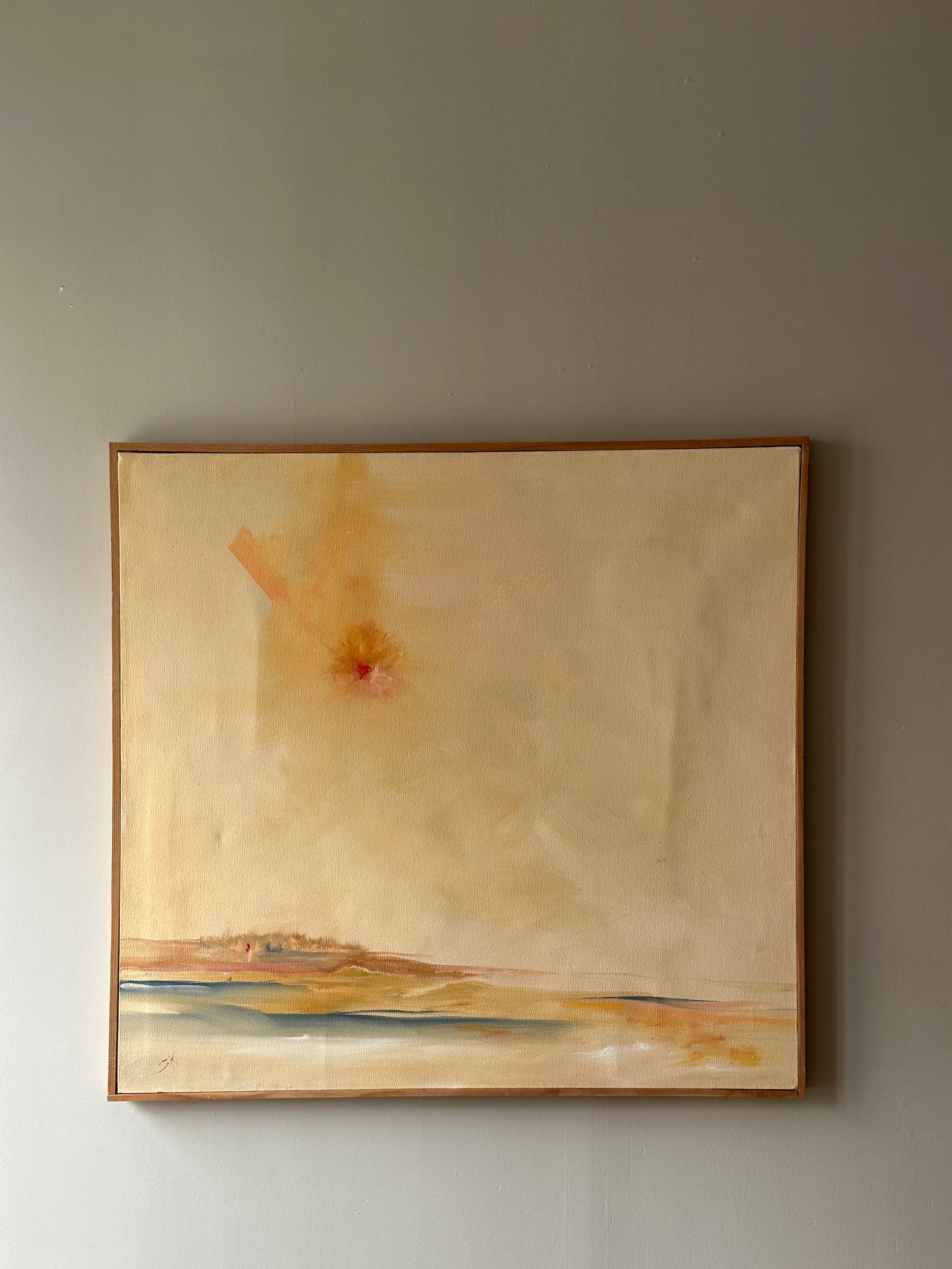 “Light Source” painting by S. Klein