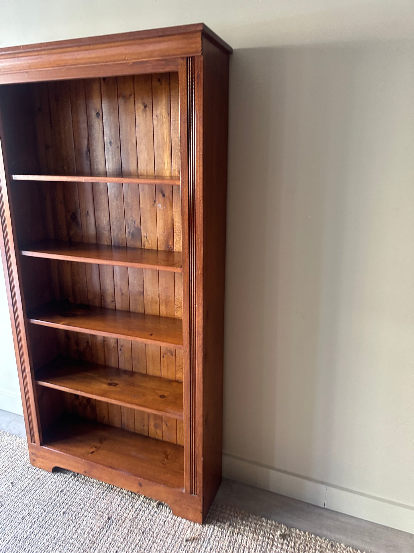 Pine bookshelf