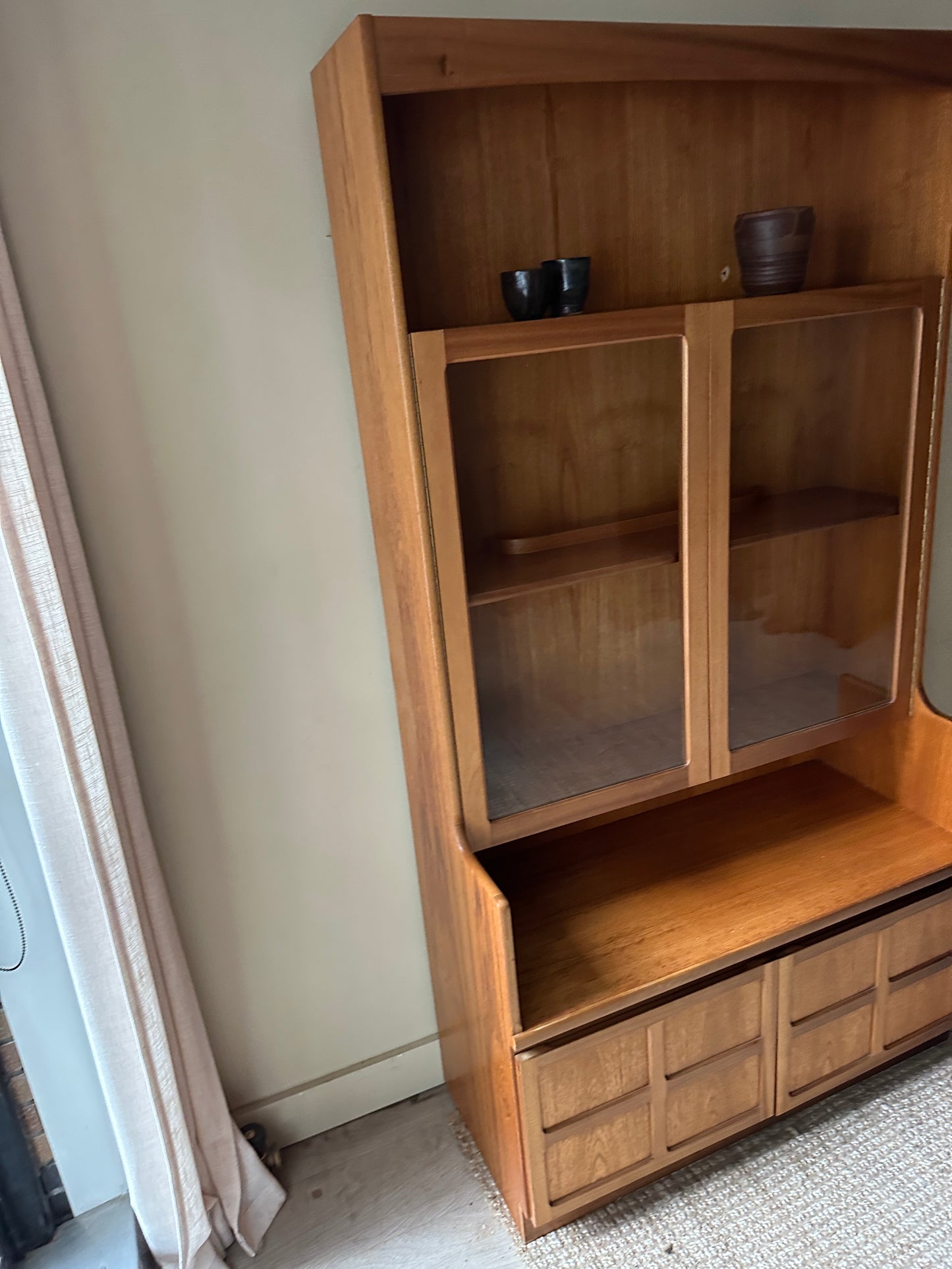 Danish teak hutch