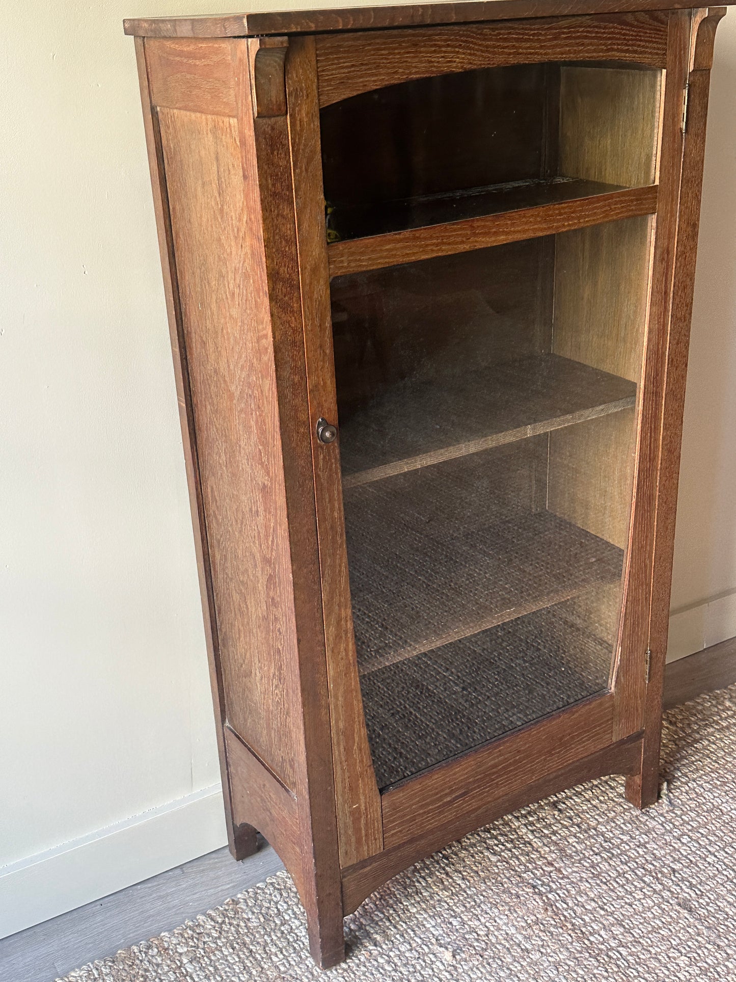 Oak cabinet