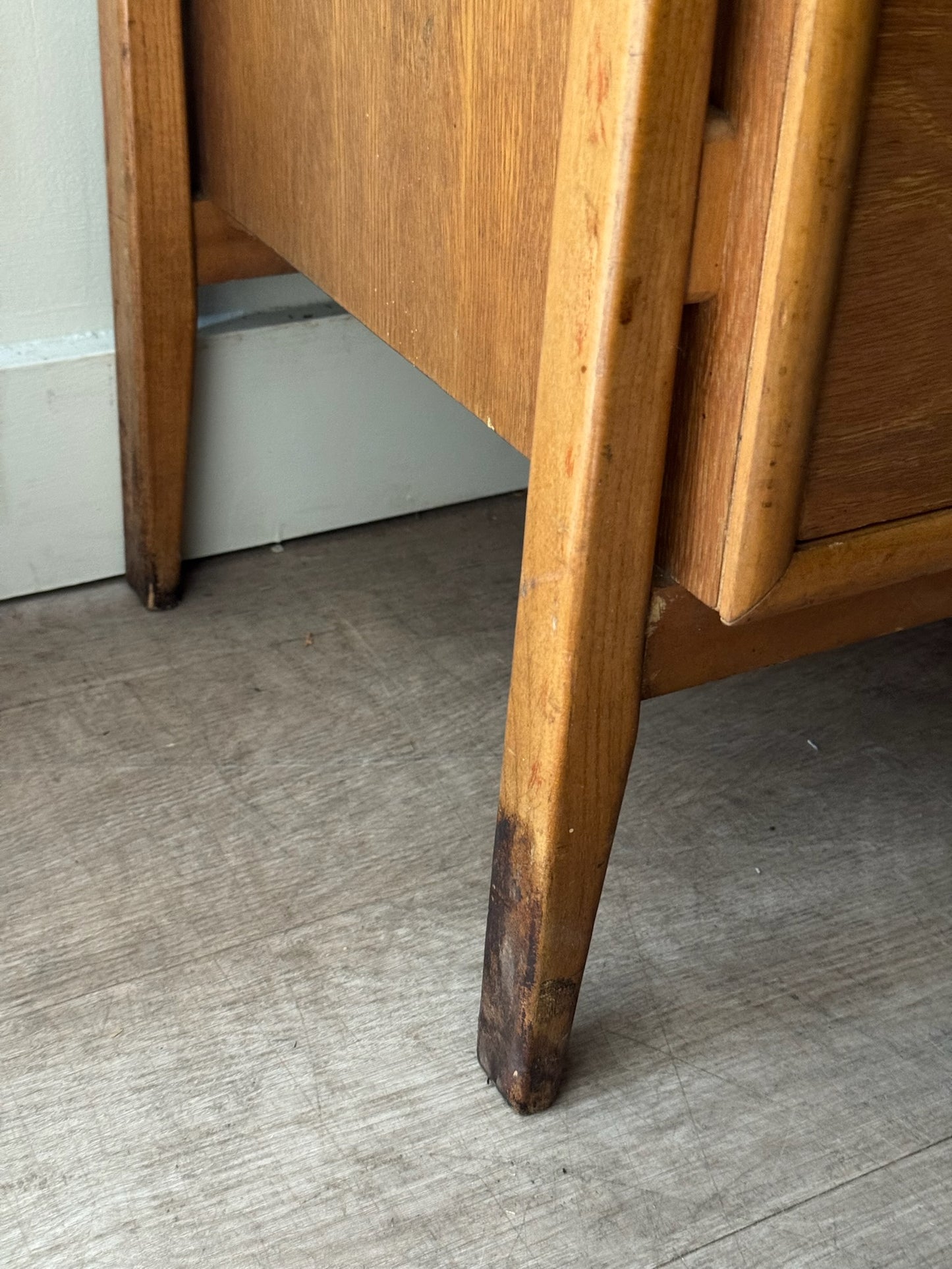 Huntley oak tallboy dresser