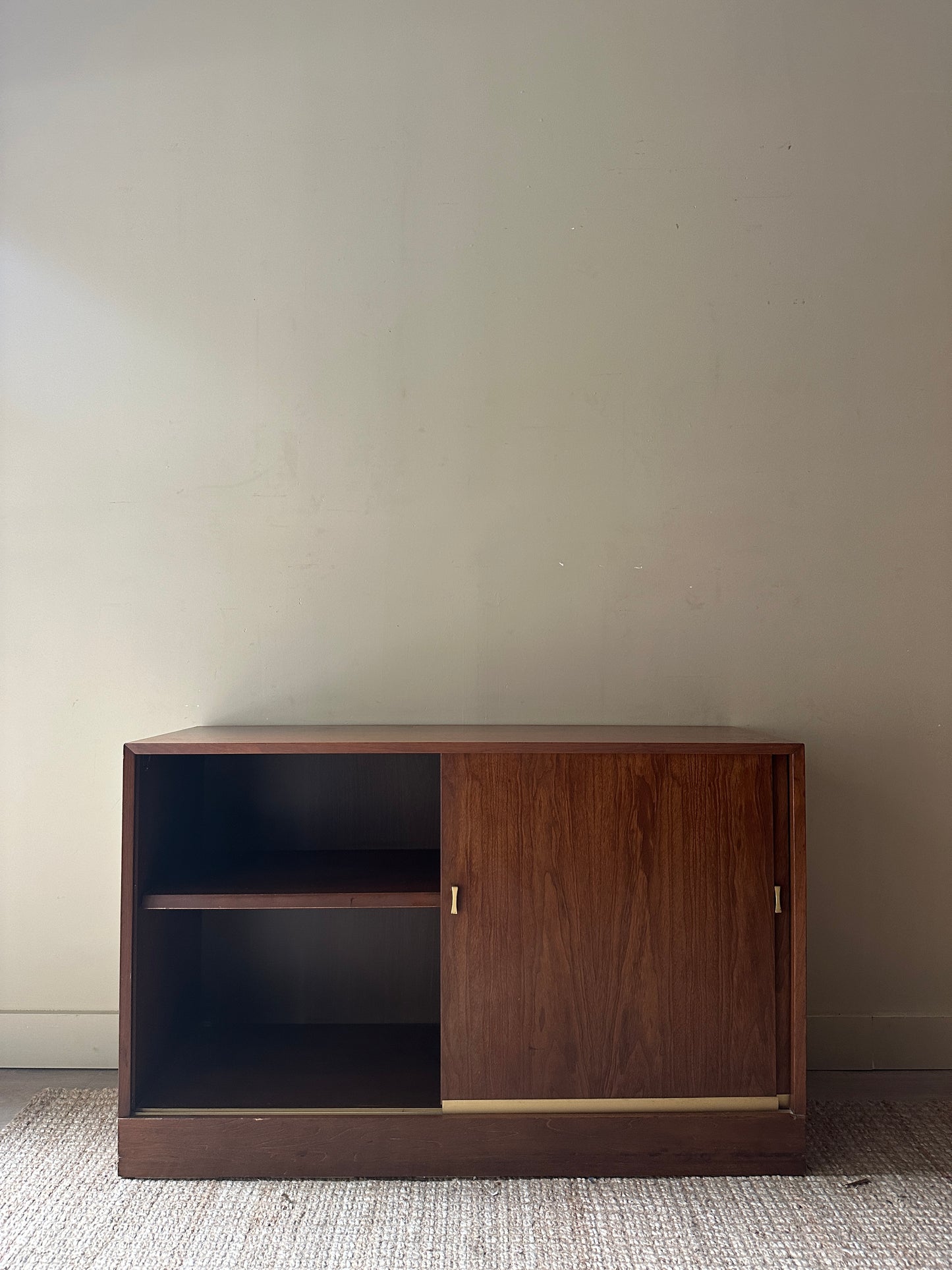 Walnut console