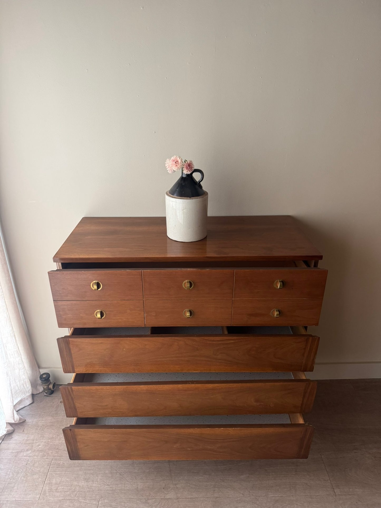 Stanley walnut dresser