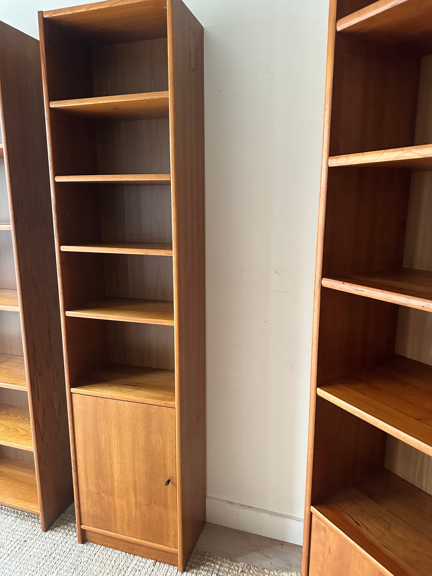 Teak bookshelf