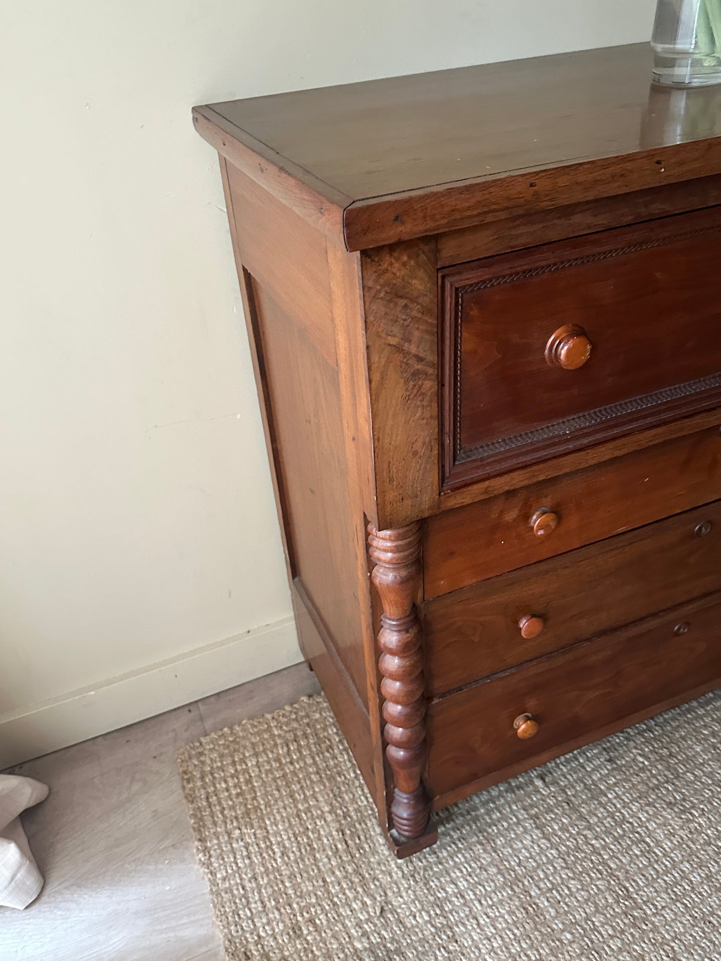 Walnut dresser