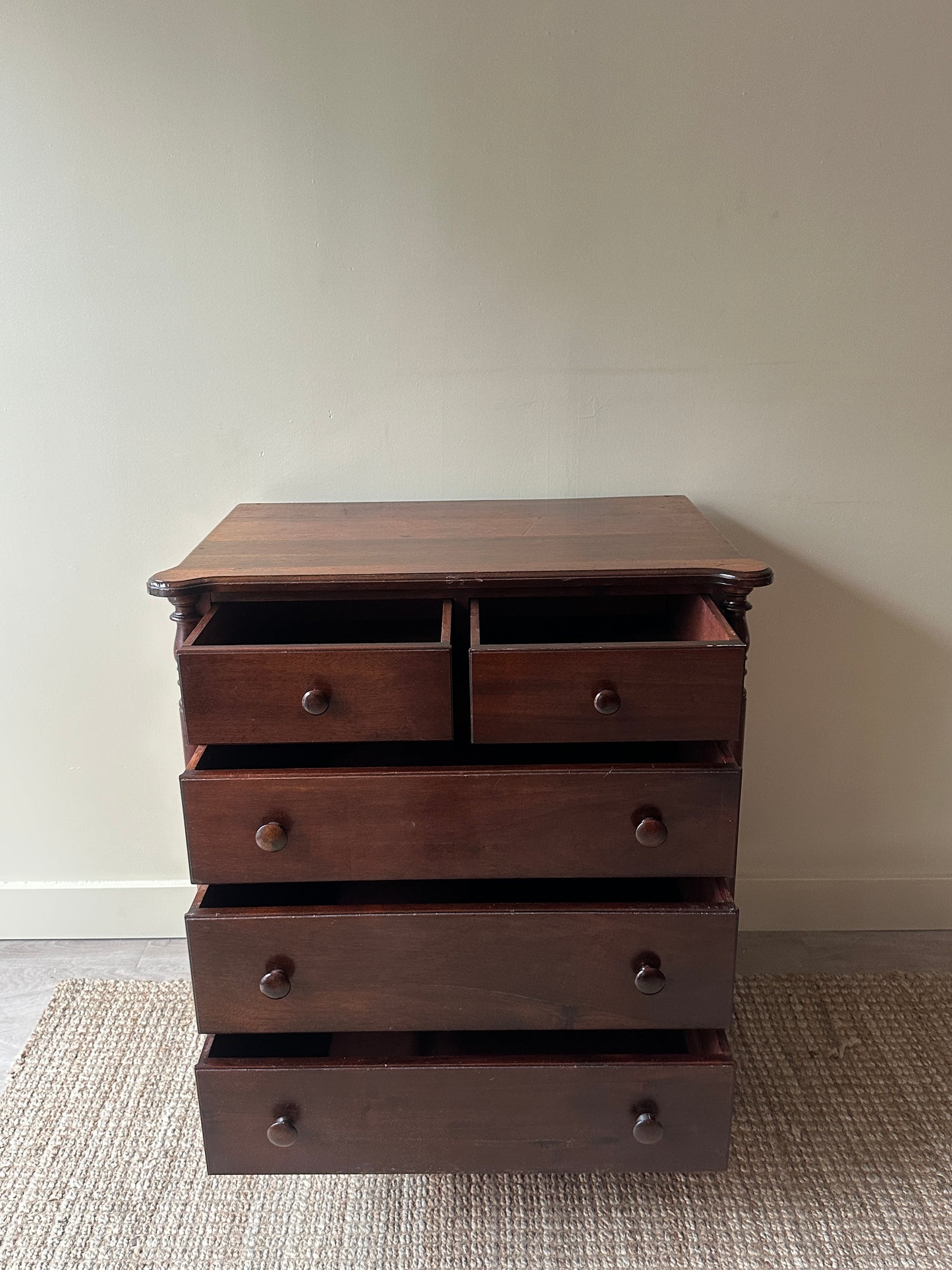 Mahogany dresser