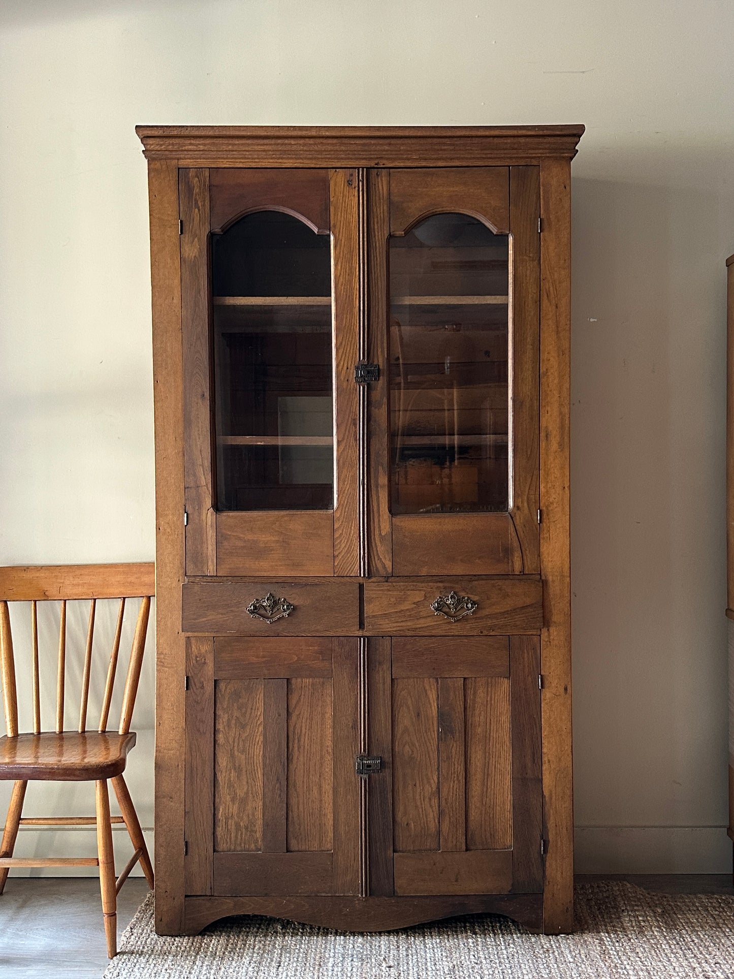 Oak hutch