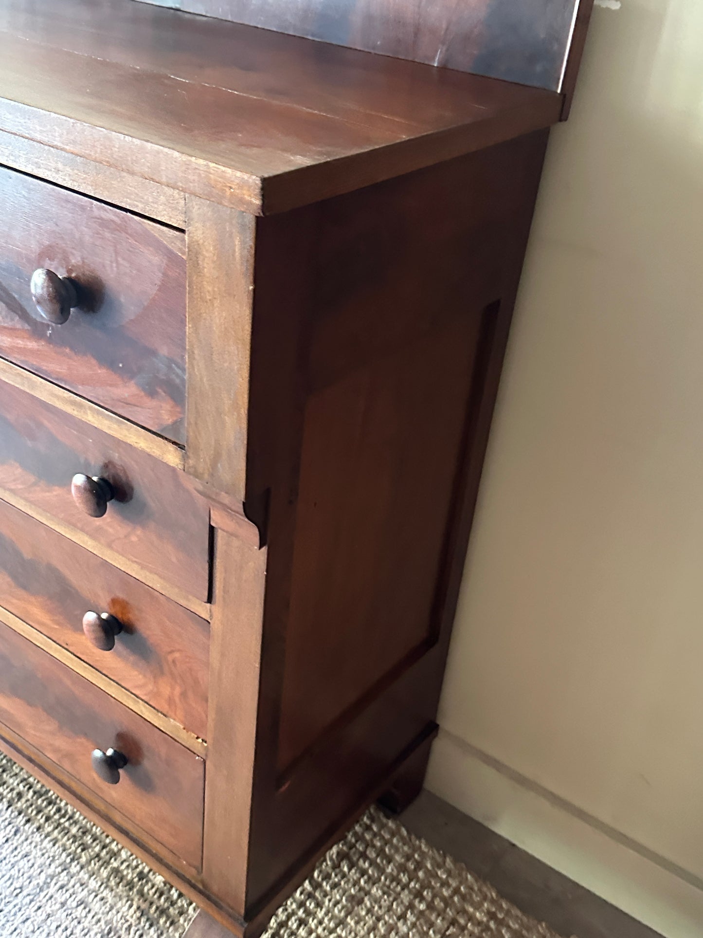 Walnut dresser